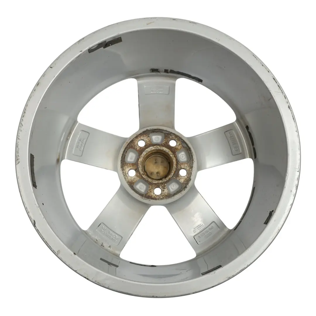 Audi A4 B8 8K Srebrna Felga Aluminiowa 18" ET:47 8J Star Spoke - SKU 8K0601025Q-1 - Numer Części 8K0601025Q