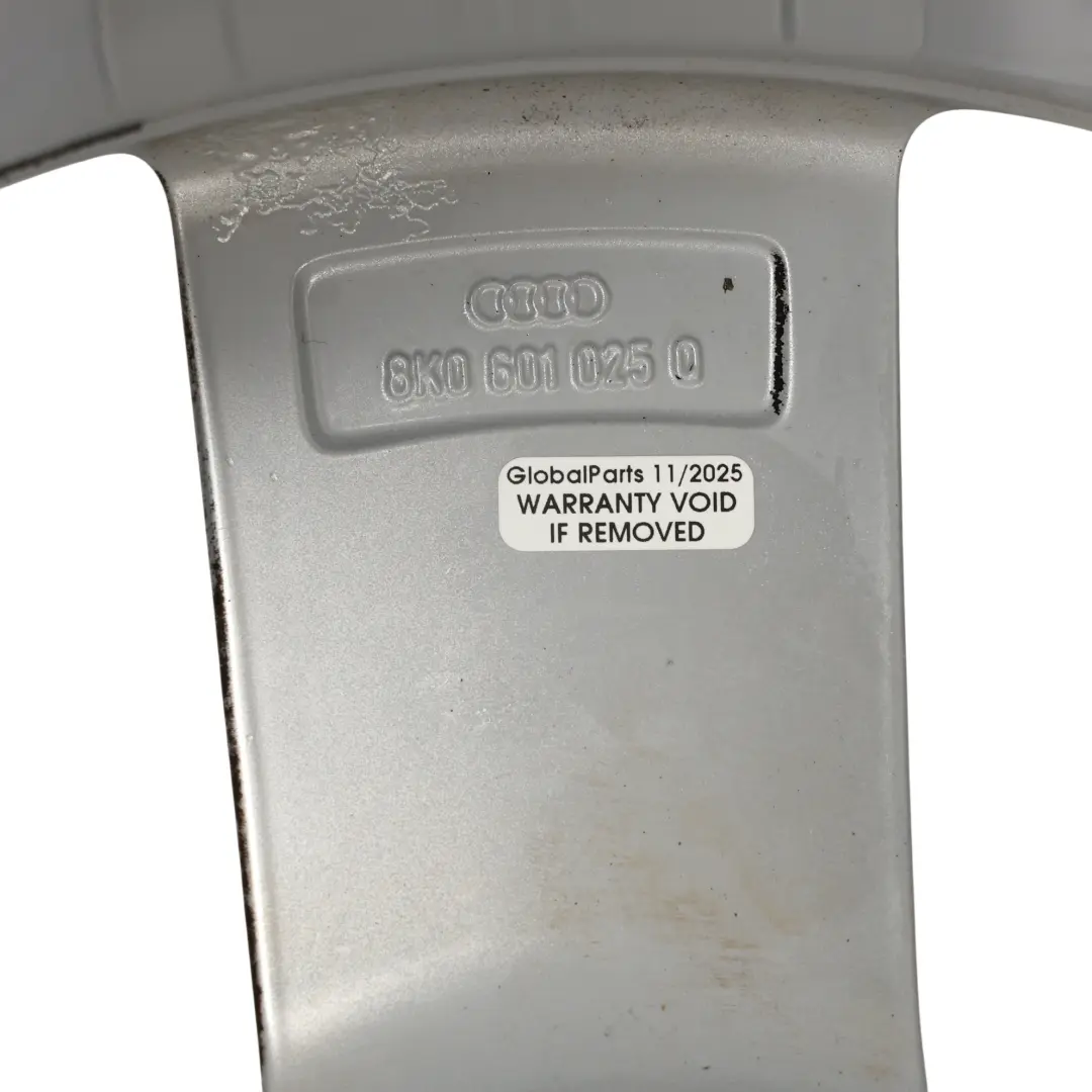 Audi A4 B8 8K Srebrna Felga Aluminiowa 18" ET:47 8J Star Spoke - SKU 8K0601025Q-1 - Numer Części 8K0601025Q