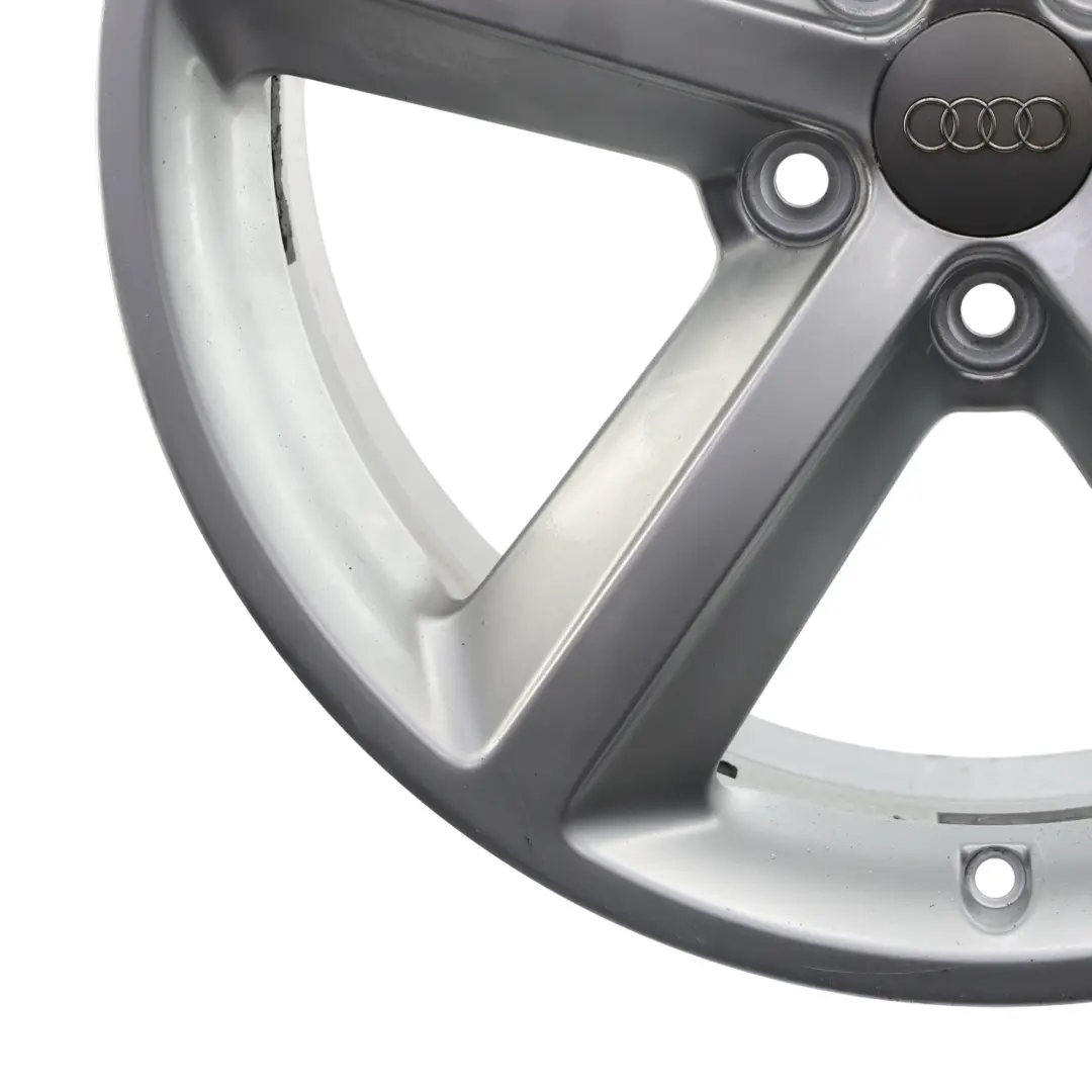 Audi A4 B8 8K Jante Alliage Argent 18" ET:47 8J À Rayons Étoilés - SKU 8K0601025Q-1 - Numéro de pièce 8K0601025Q