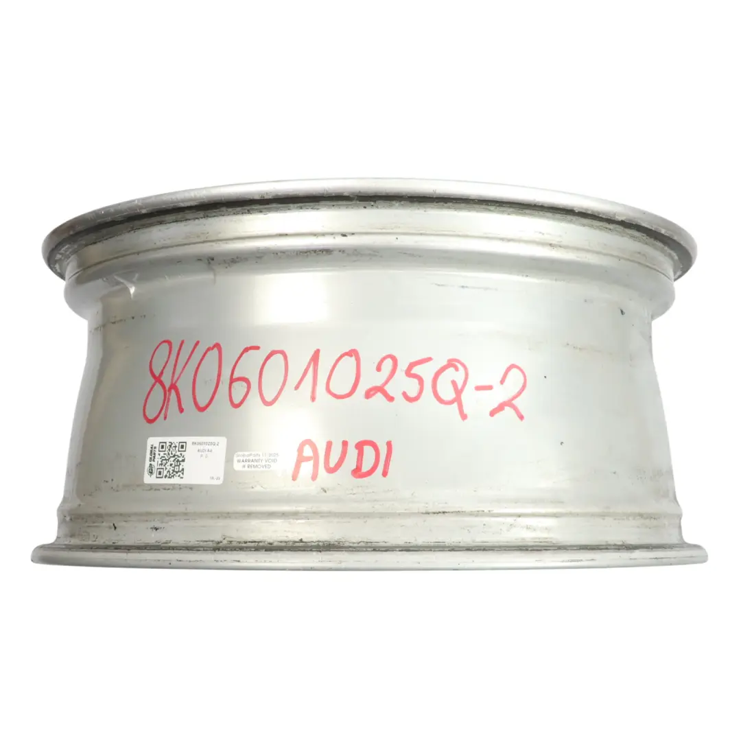 Audi A4 B8 Silberne Alufelge 18" ET:47 8J Stern Speiche - SKU 8K0601025Q-2 - Teilenummer 8K0601025Q