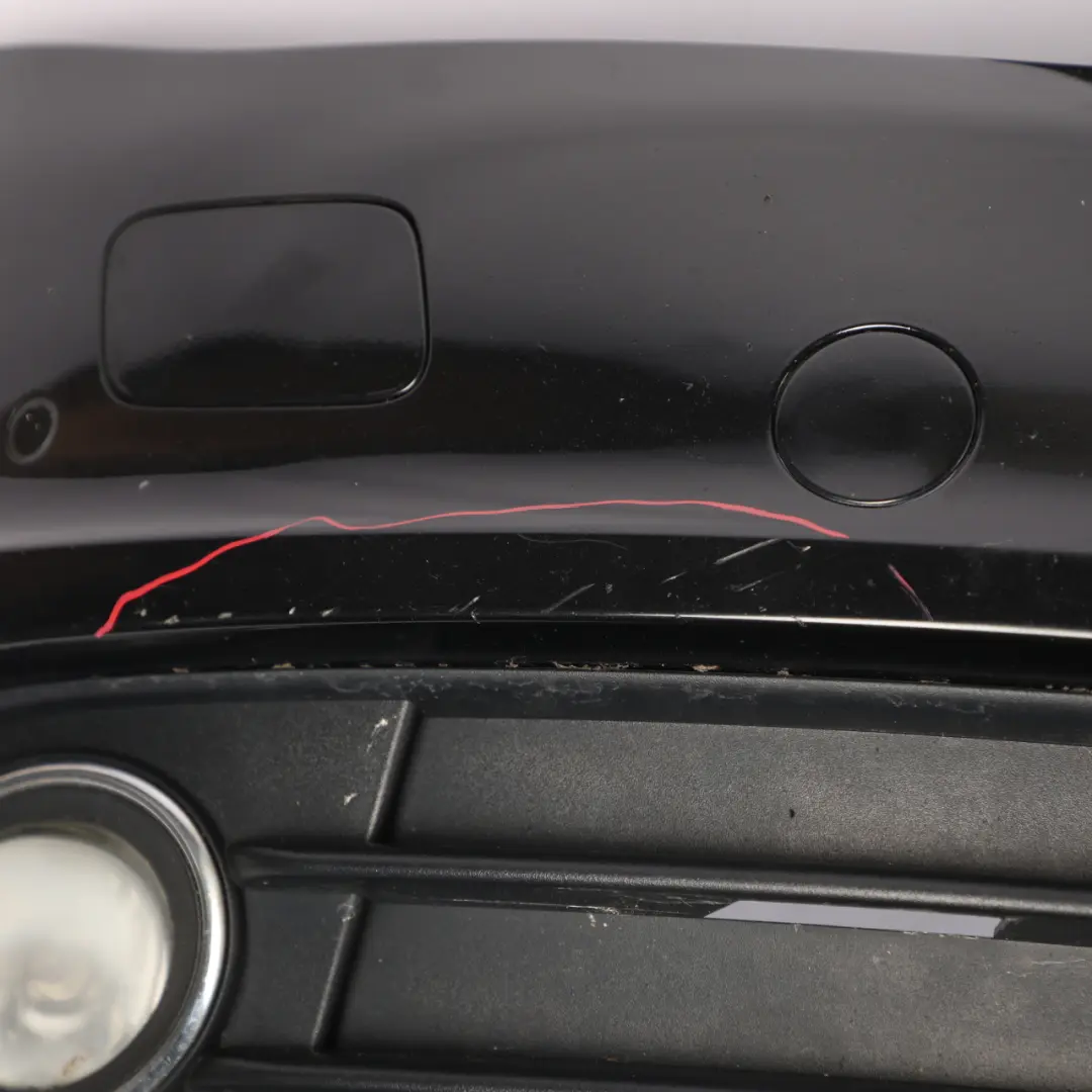 Front Bumper Trim Panel Cover Phantom Black - Z9Y to Audi A4 B8 with Part number 8K0807105G Audi A4 B8 Front Bumper Trim Panel Cover Phantom Black - Z9Y - SKU 8K0807105G-PHB - Part number 8K0807105G