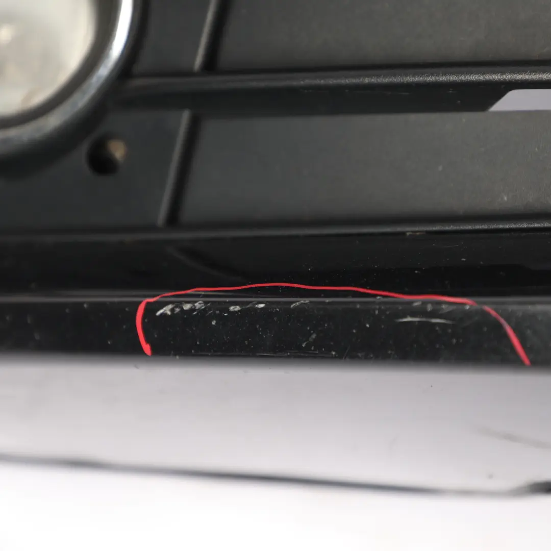 Front Bumper Trim Panel Cover Phantom Black - Z9Y to Audi A4 B8 with Part number 8K0807105G Audi A4 B8 Front Bumper Trim Panel Cover Phantom Black - Z9Y - SKU 8K0807105G-PHB - Part number 8K0807105G