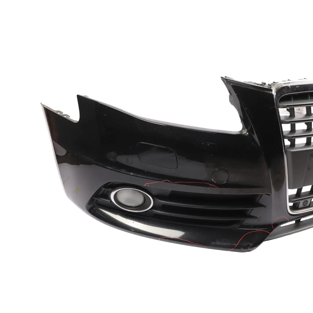 Front Bumper Trim Panel Cover Phantom Black - Z9Y to Audi A4 B8 with Part number 8K0807105G Audi A4 B8 Front Bumper Trim Panel Cover Phantom Black - Z9Y - SKU 8K0807105G-PHB - Part number 8K0807105G