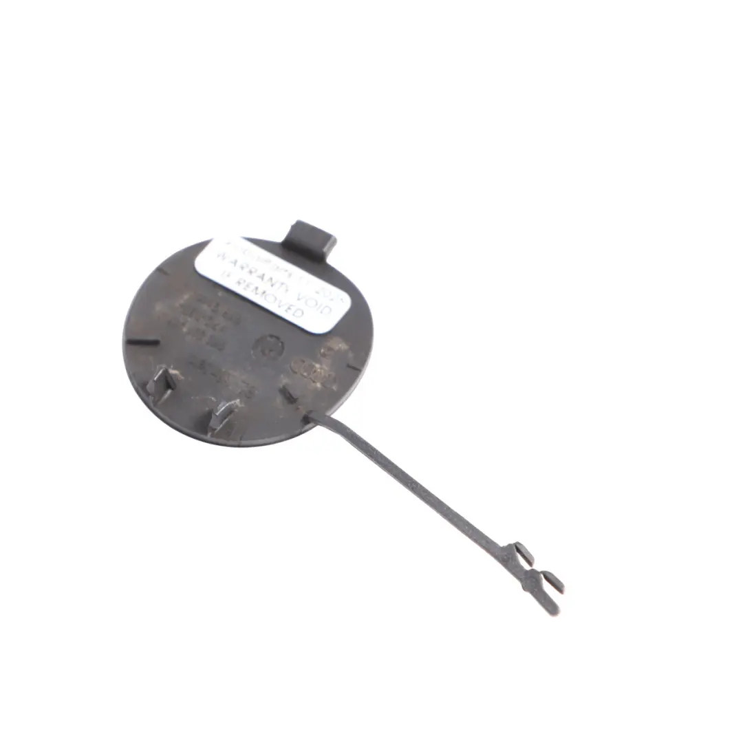 Audi A4 B8 Rear Bumper Tow Eye Hook Cover Phantom Black - Z9Y - SKU 8K0807441A-PHB - Part number 8K0807441A