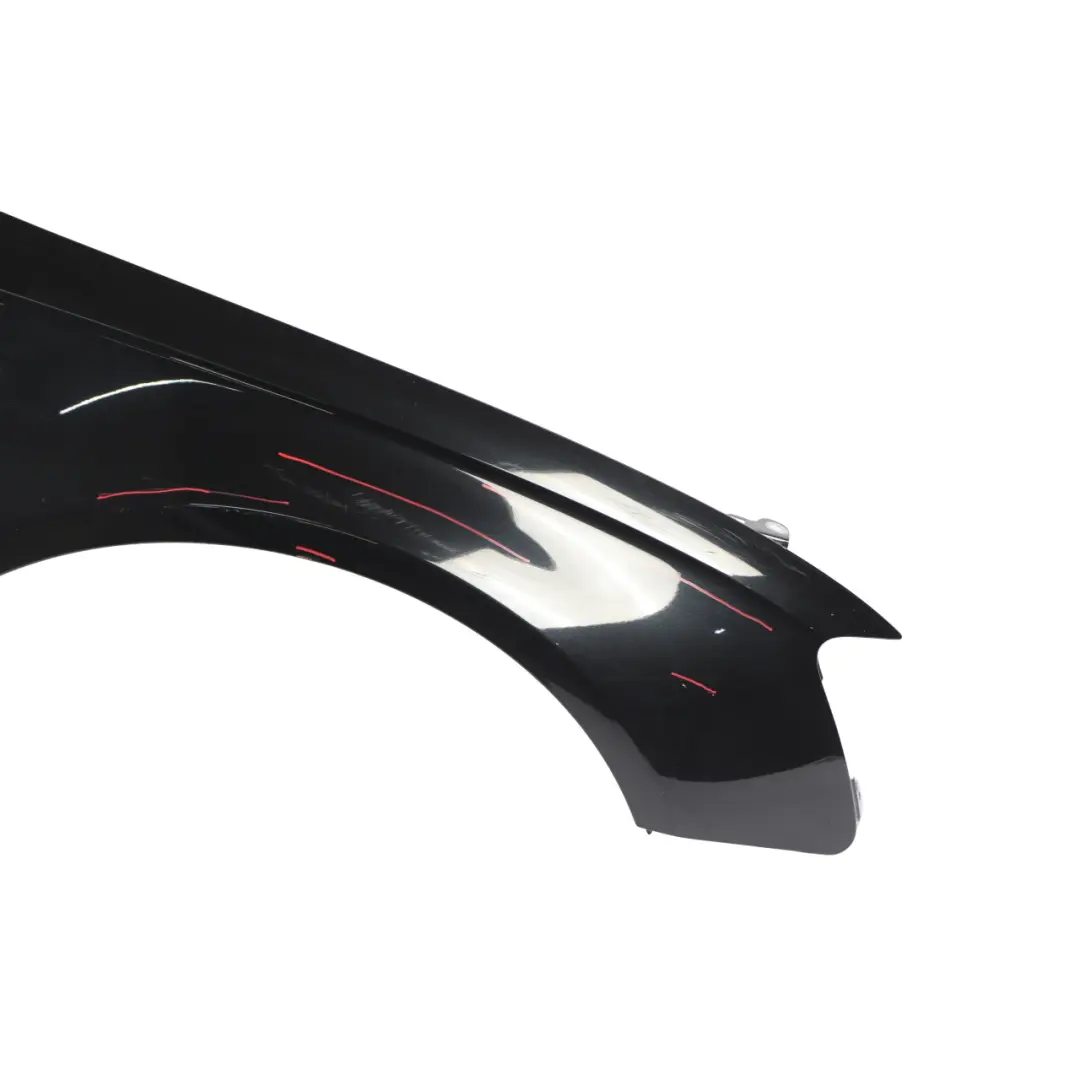Side Panel Front Right O/S Wing Fender Cover Phantom Black - Z9Y to Audi A4 B8 with Part number 8K0821106A Audi A4 B8 Side Panel Front Right O/S Wing Fender Cover Phantom Black - Z9Y - SKU 8K0821106A-PHB - Part number 8K0821106A