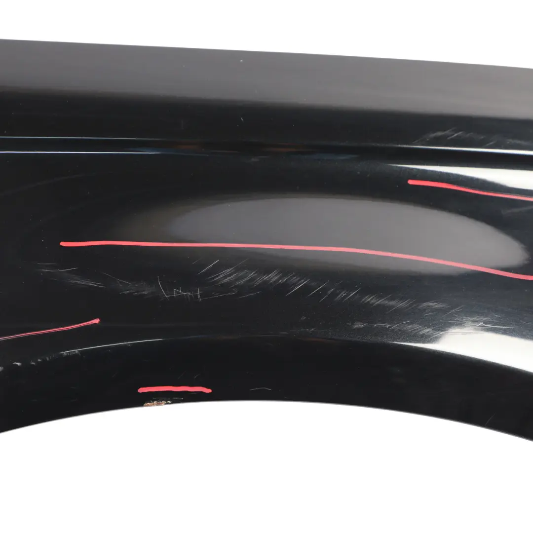 Side Panel Front Right O/S Wing Fender Cover Phantom Black - Z9Y to Audi A4 B8 with Part number 8K0821106A Audi A4 B8 Side Panel Front Right O/S Wing Fender Cover Phantom Black - Z9Y - SKU 8K0821106A-PHB - Part number 8K0821106A