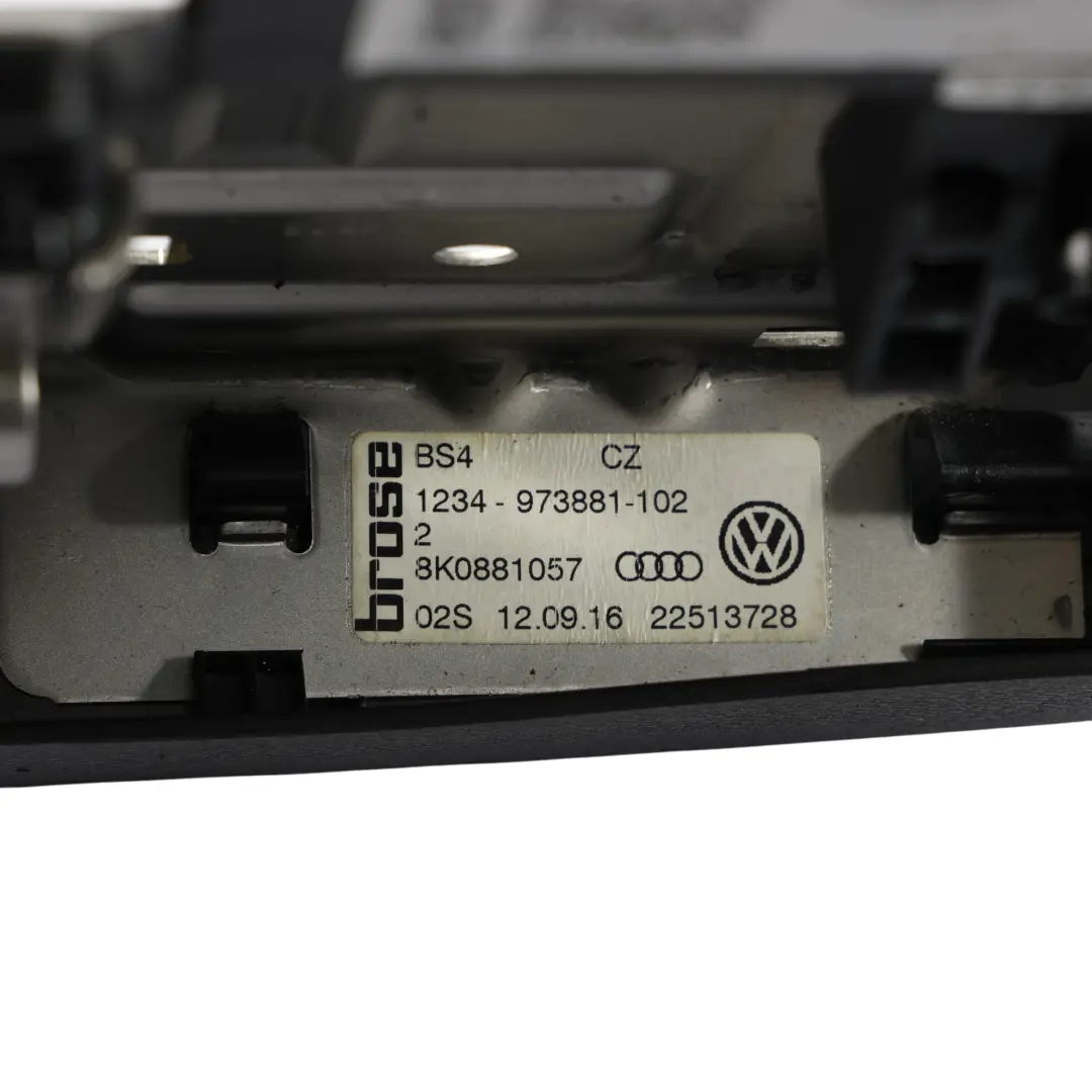 Vordersitz Tiefenverstellung Basis Mechanismus Links Rechts für Audi A3 8V mit Teilenummer 8K0881057 Audi A3 8V Vordersitz Tiefenverstellung Basis Mechanismus Links Rechts - SKU 8K0881057 - Teilenummer 8K0881057