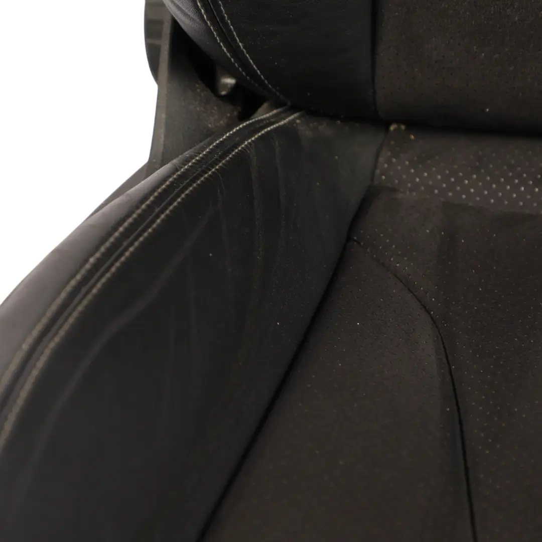 Audi A4 B8 Avant S-Line Asiento Delantero Sport Alcantara Cuero Negro Derecho - SKU 8K0881806AA-1 - Número de pieza 8K0881806AA