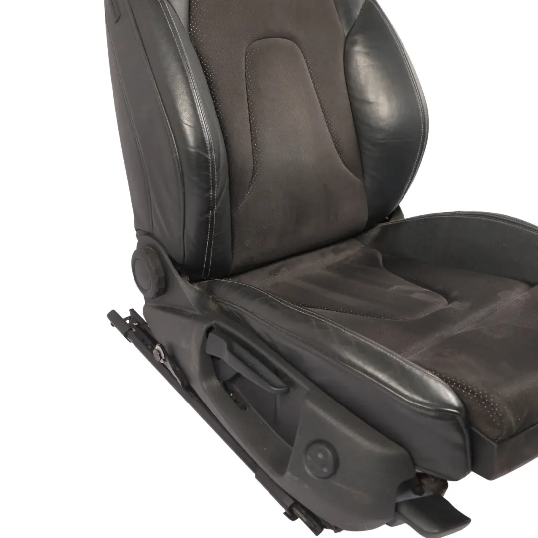 Front Seat Sport Alcantara Leather Black Right O/S to Audi A4 B8 Avant S-Line with Part number 8K0881806AA Audi A4 B8 Avant S-Line Front Seat Sport Alcantara Leather Black Right O/S - SKU 8K0881806AA-1 - Part number 8K0881806AA