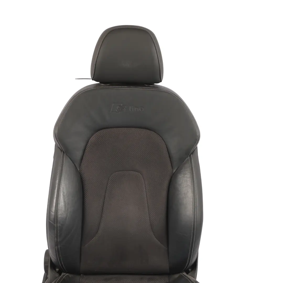 Audi A4 B8 Avant S-Line Vordersitz Sport Alcantara Leder Schwarz Rechts - SKU 8K0881806AA-1 - Teilenummer 8K0881806AA