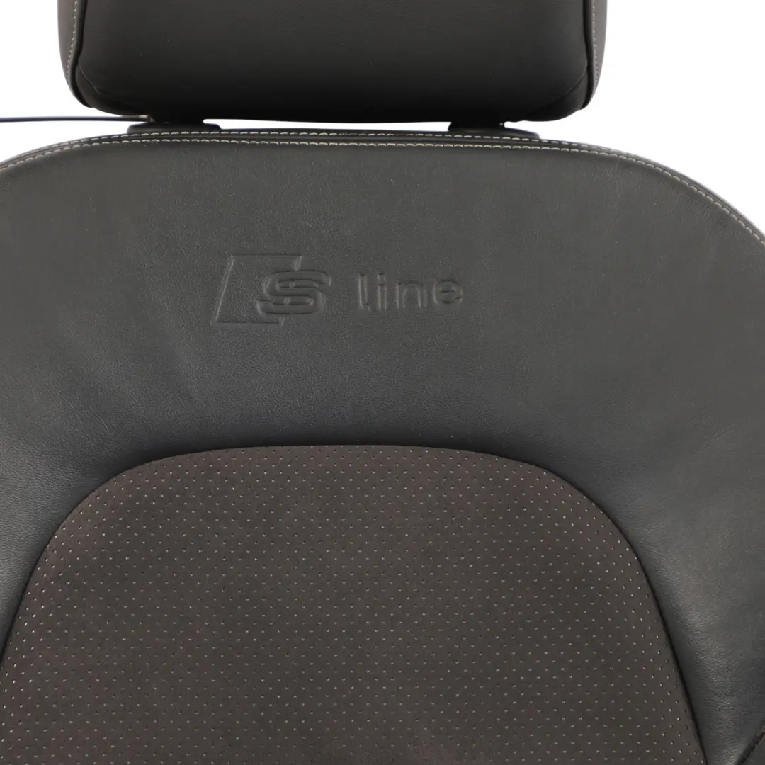 Front Seat Sport Alcantara Leather Black Right O/S to Audi A4 B8 Avant S-Line with Part number 8K0881806AA Audi A4 B8 Avant S-Line Front Seat Sport Alcantara Leather Black Right O/S - SKU 8K0881806AA-1 - Part number 8K0881806AA