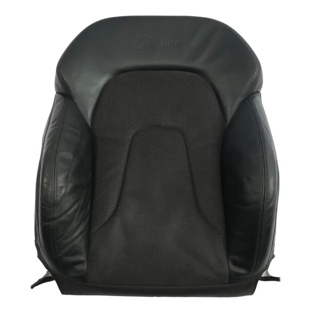 Front Backrest Seat Back Rest Alcantara Black Right O/S to Audi A4 B8 Avant S-Line with Part number 8K0881806AA Audi A4 B8 Avant S-Line Front Backrest Seat Back Rest Alcantara Black Right O/S - SKU 8K0881806AA - Part number 8K0881806AA