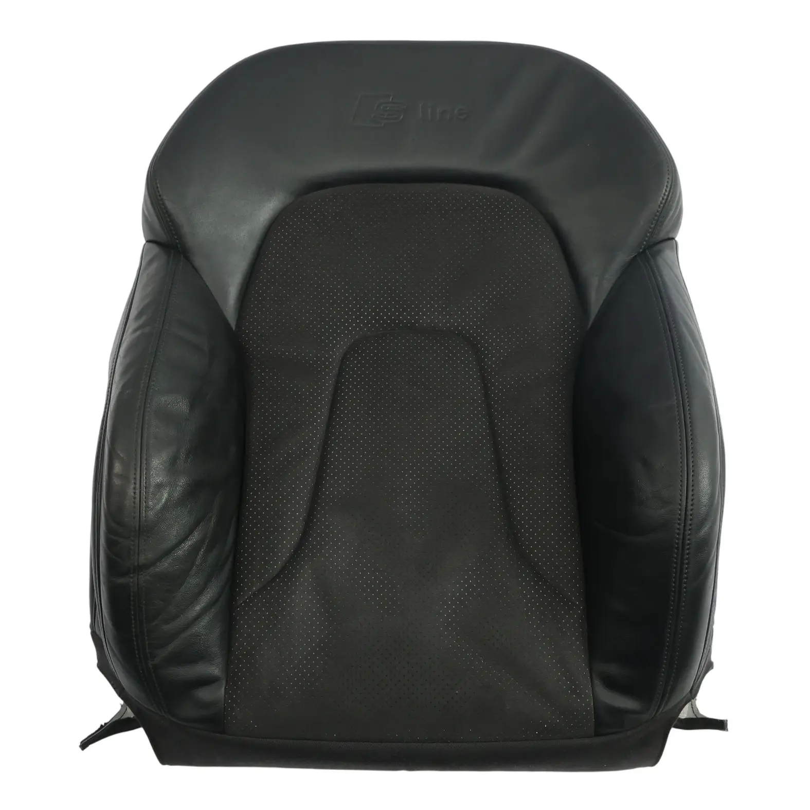 Audi A4 B8 S-Line Schienale Anteriore Alcantara Nero Destra