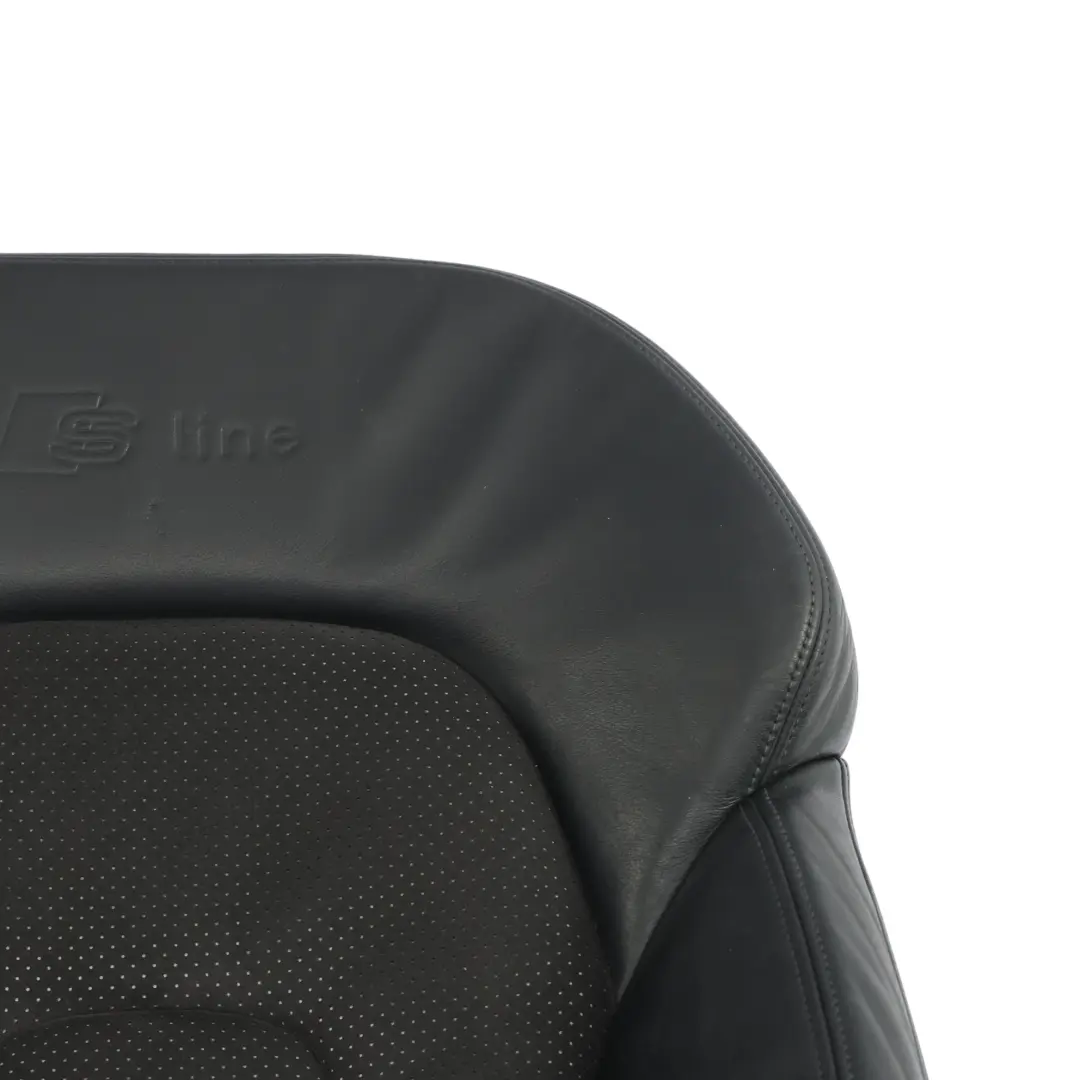 Audi A4 B8 S-Line Schienale Anteriore Alcantara Nero Destra - SKU 8K0881806AA - Numero di parte 8K0881806AA