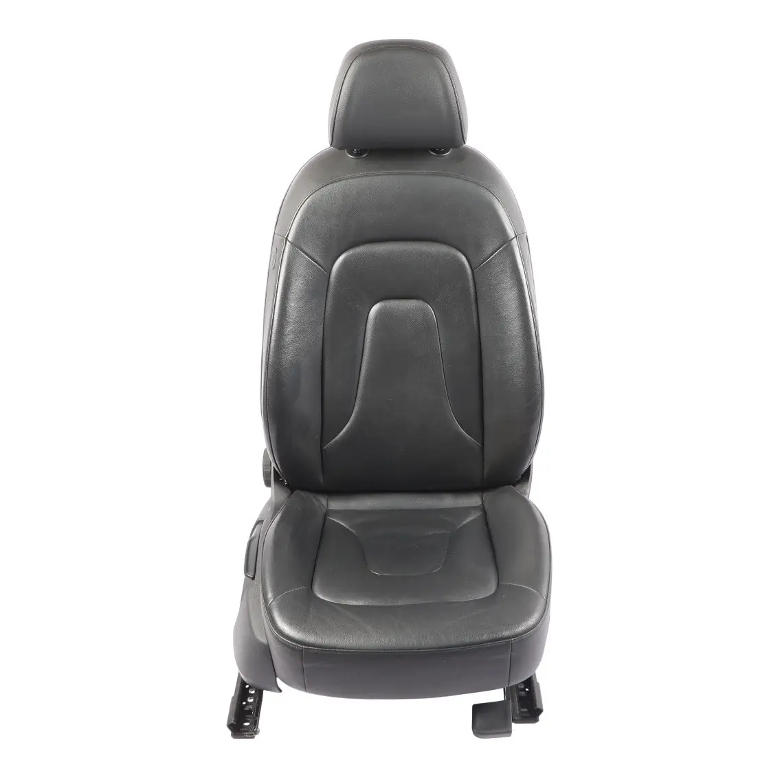 Audi A4 B8 Sedile Anteriore Destro Interno Pelle Nero