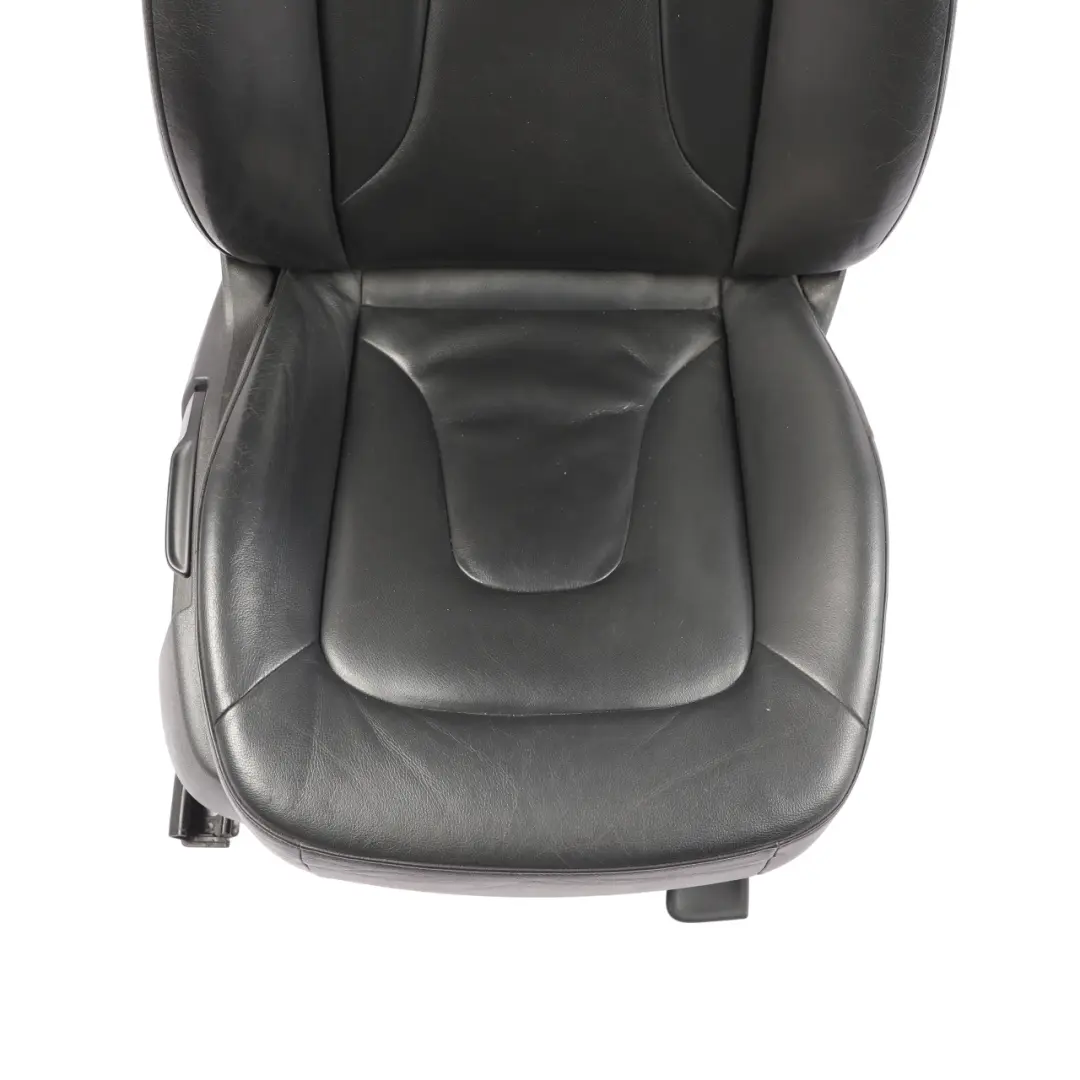 Audi A4 B8 Asiento Delantero Derecho Calefactable De Cuero Milano Soul Negro - SKU 8K0881806C-2 - Número de pieza 8K0881806C