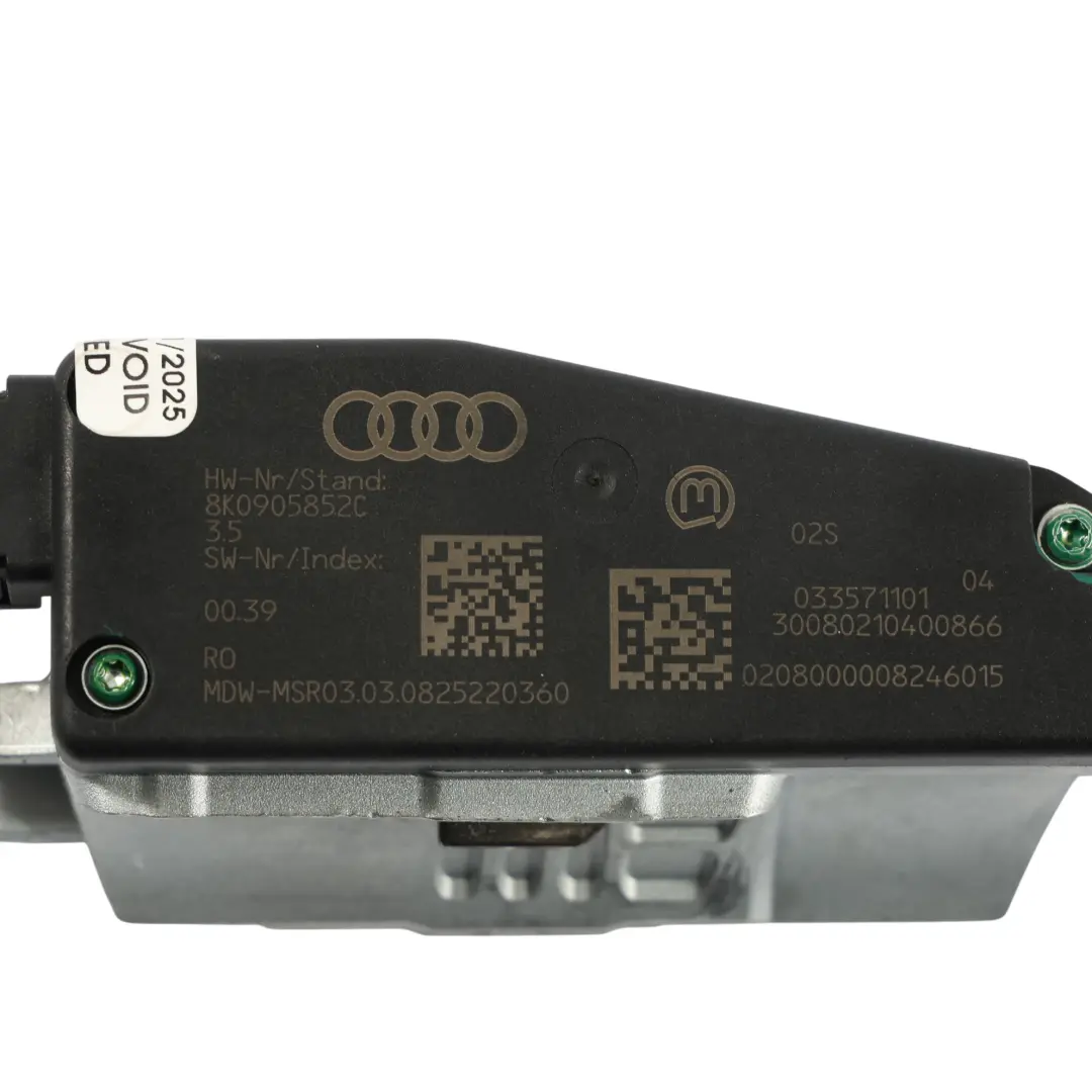 Audi A5 8T Mécanisme Colonne Direction Commande Verrouillage Allumage - SKU 8K0905852C - Numéro de pièce 8K0905852C