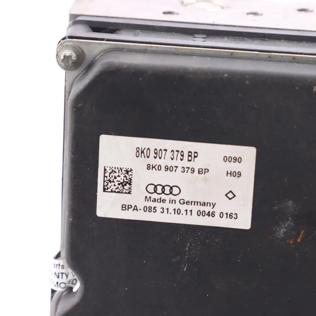 Brake Pump ABS ESP Module Hydraulic Control Braking Unit to Audi A5 8T with Part number 8K0907379BP Audi A5 8T Brake Pump ABS ESP Module Hydraulic Control Braking Unit - SKU 8K0907379BP - Part number 8K0907379BP
