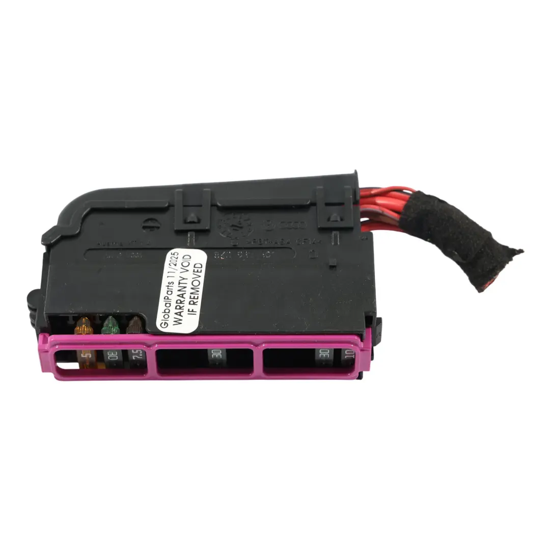 Connecteur Module Relais Boîte Fusibles pour Audi A4 B8 A5 8T A6 C7 Q5 8R à propos du numéro de pièce 8K0937501 Audi A4 B8 A5 8T A6 C7 Q5 8R Connecteur Module Relais Boîte Fusibles - SKU 8K0937501 - Numéro de pièce 8K0937501