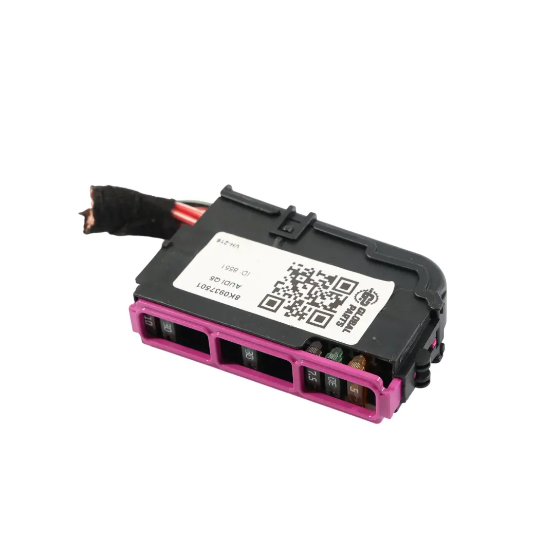 Audi A4 B8 A5 8T A6 C7 Q5 8R Conector Módulo Relés Caja De Fusibles - SKU 8K0937501 - Número de pieza 8K0937501