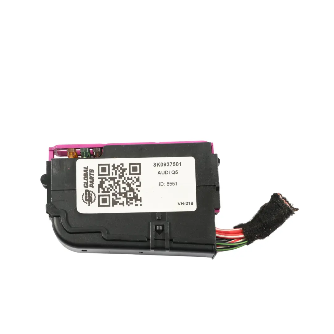 Audi A4 B8 A5 8T A6 C7 Q5 8R Conector Módulo Relés Caja De Fusibles - SKU 8K0937501 - Número de pieza 8K0937501