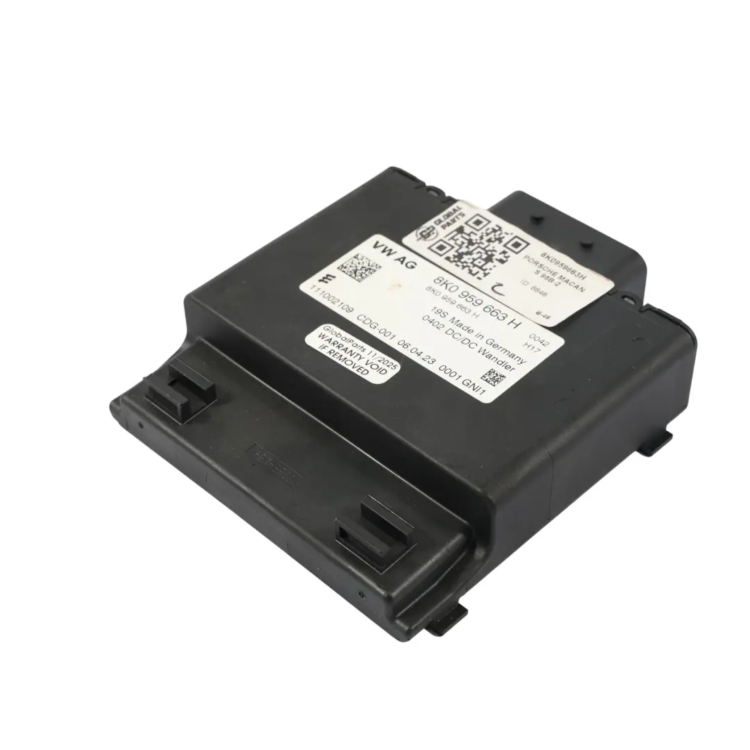 Module Convertisseur Stabilisateur Start Stop pour Porsche Macan 95B à propos du numéro de pièce 8K0959663H Porsche Macan 95B Module Convertisseur Stabilisateur Start Stop - SKU 8K0959663H - Numéro de pièce 8K0959663H