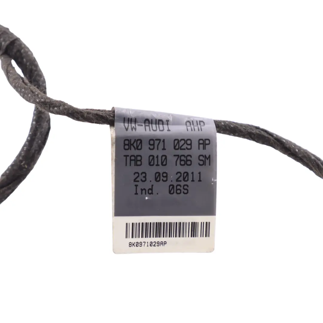 Faisceau Câblage Porte Avant Côté Conducteur pour Audi A4 B8 à propos du numéro de pièce 8K0971029AP Audi A4 B8 Faisceau Câblage Porte Avant Côté Conducteur - SKU 8K0971029AP - Numéro de pièce 8K0971029AP