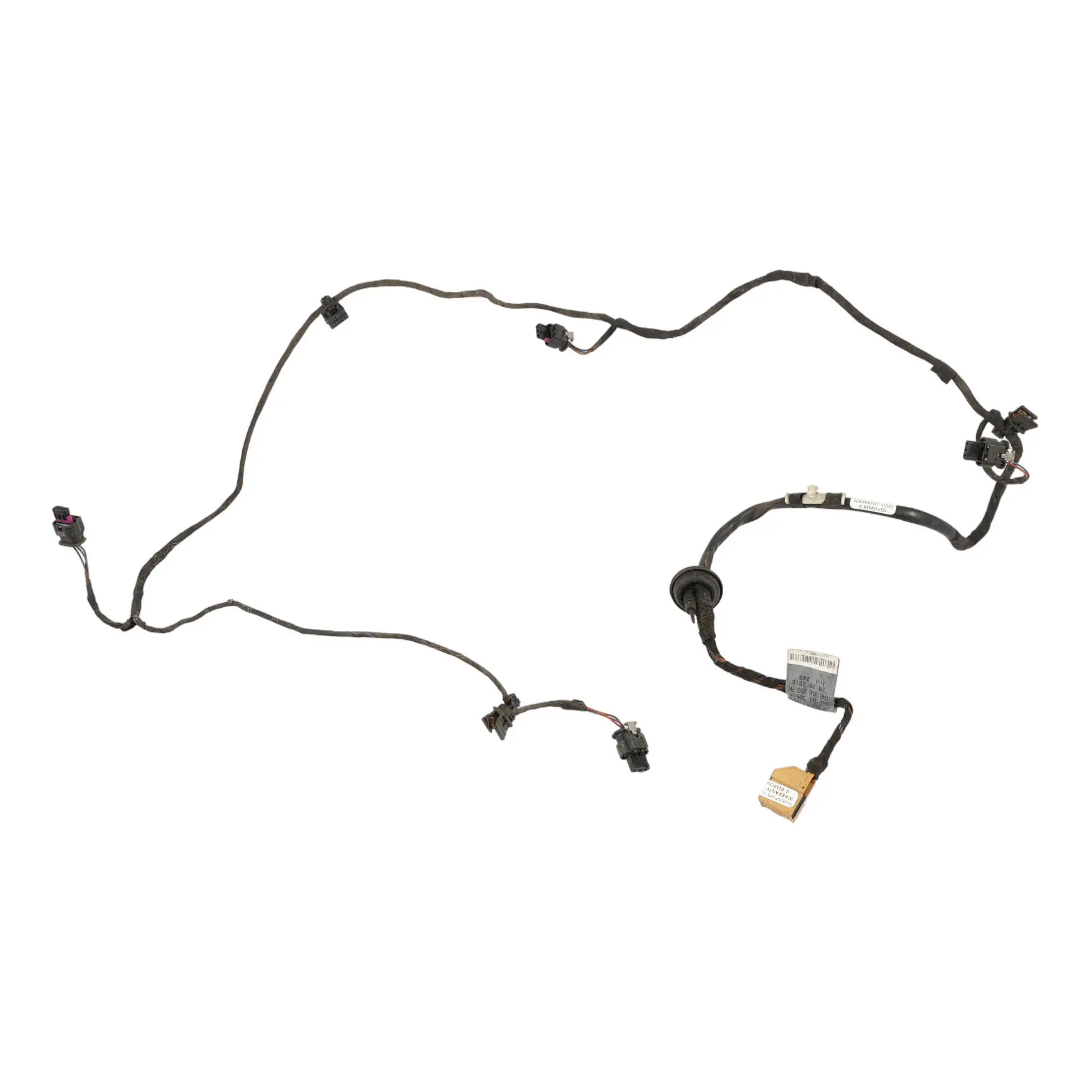 Audi A5 8T 5 Puertas Arnés Cableado Sensor Aparcamiento PDC Parachoques Trasero 