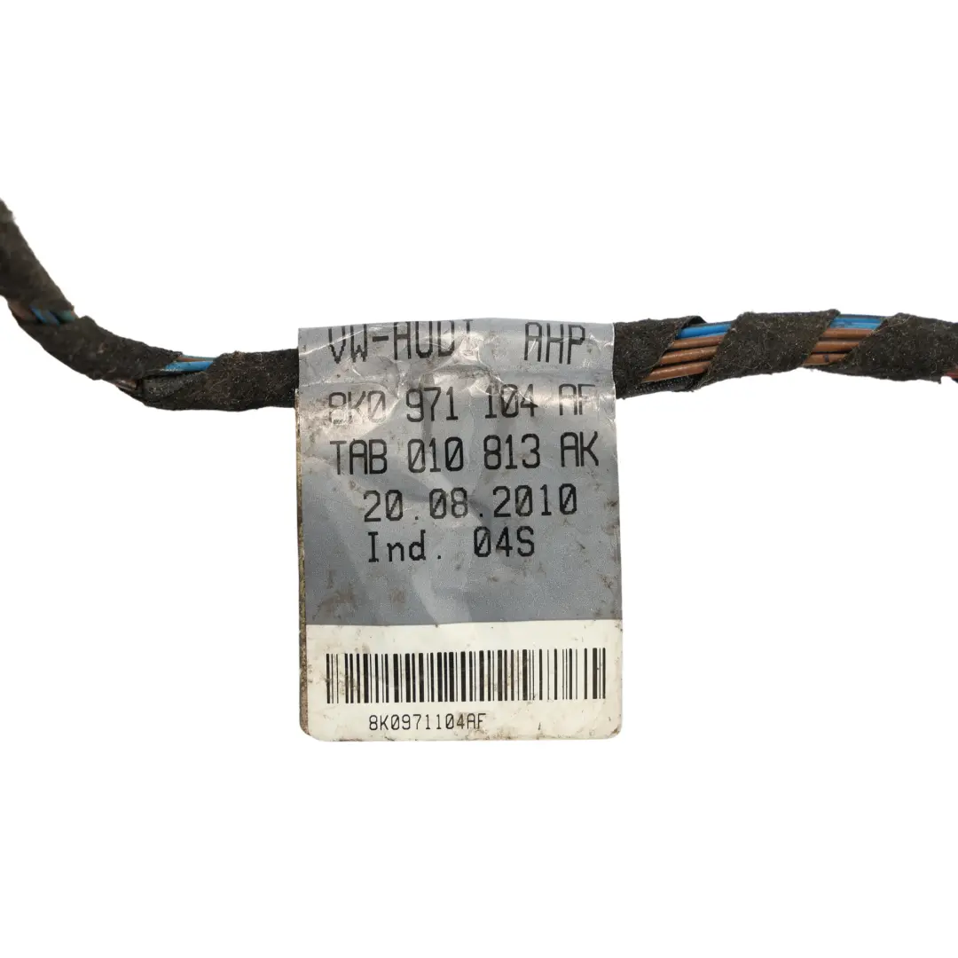 Door Rear Bumper PDC Parking Sensor Wiring Harness Loom to Audi A5 8T 5 with Part number 8K0971104AF Audi A5 8T 5 Door Rear Bumper PDC Parking Sensor Wiring Harness Loom - SKU 8K0971104AF - Part number 8K0971104AF