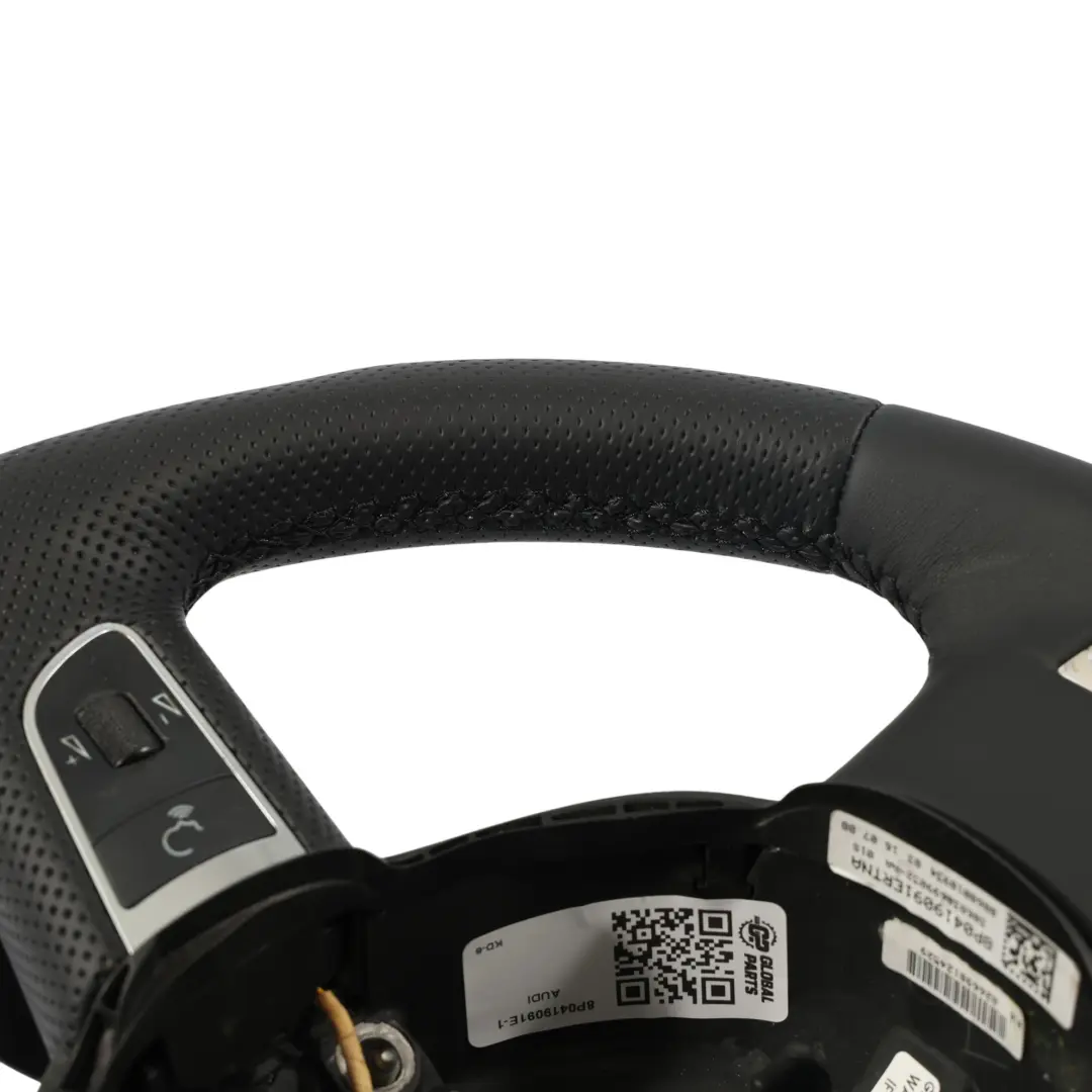 Volant S Line NEUF Cuir Noir Palettes Changement Vitesse pour Audi A5 8T à propos du numéro de pièce 8P0419091E Audi A5 8T Volant S Line NEUF Cuir Noir Palettes Changement Vitesse - SKU 8P0419091E-1 - Numéro de pièce 8P0419091E