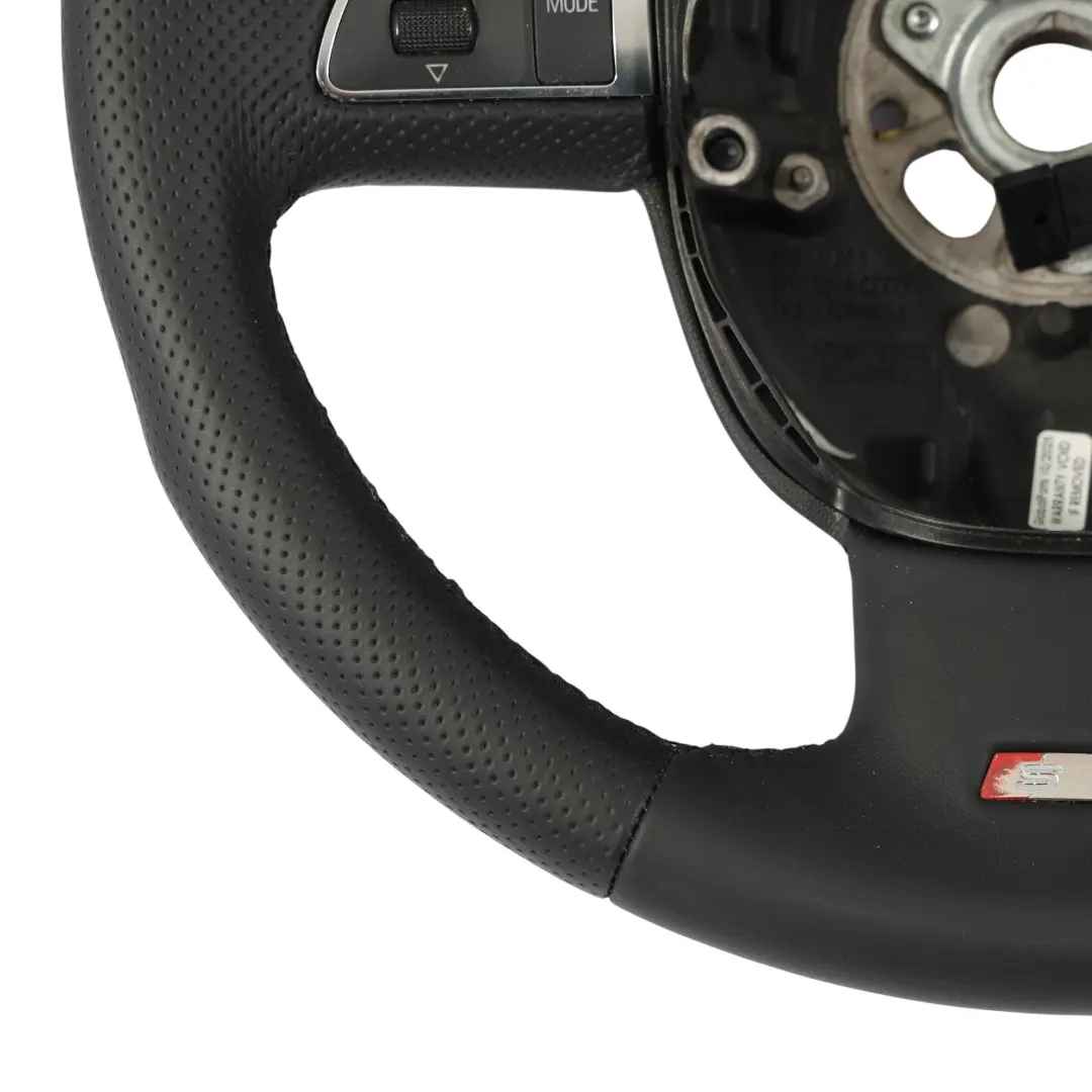 Audi A5 8T Volant S Line NEUF Cuir Noir Palettes Changement Vitesse - SKU 8P0419091E-1 - Numéro de pièce 8P0419091E