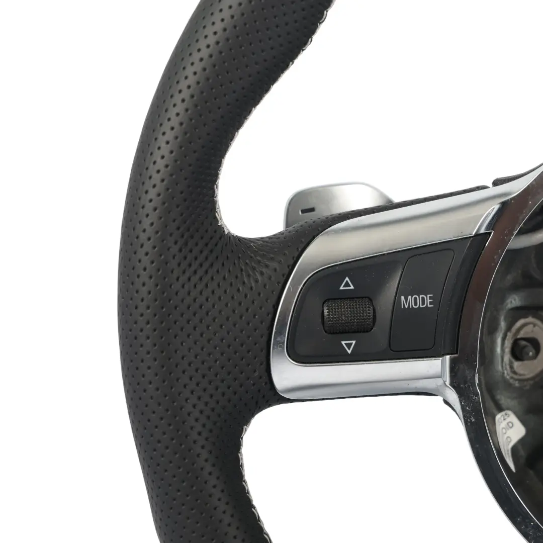 Audi A3 S3 8P Volante NUEVO Cuero Negro Fondo Plano - SKU 8P0419091EJ-1 - Número de pieza 8P0419091EJ