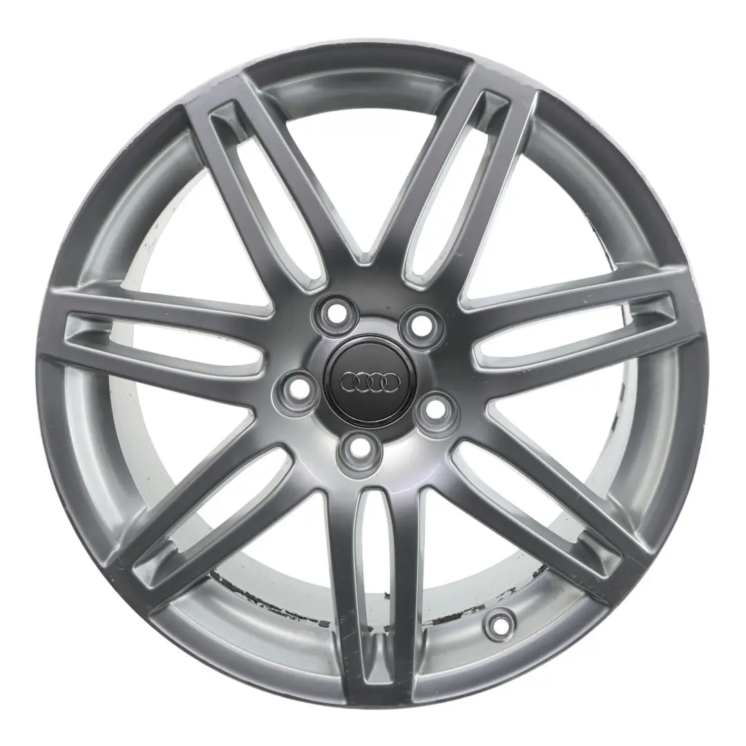 Rim Alloy Silver 18" 7,5J ET:54 to Audi A3 8P Wheel with Part number 8P0601025BA Audi A3 8P Wheel Rim Alloy Silver 18" 7,5J ET:54 - SKU 8P0601025BA-6 - Part number 8P0601025BA