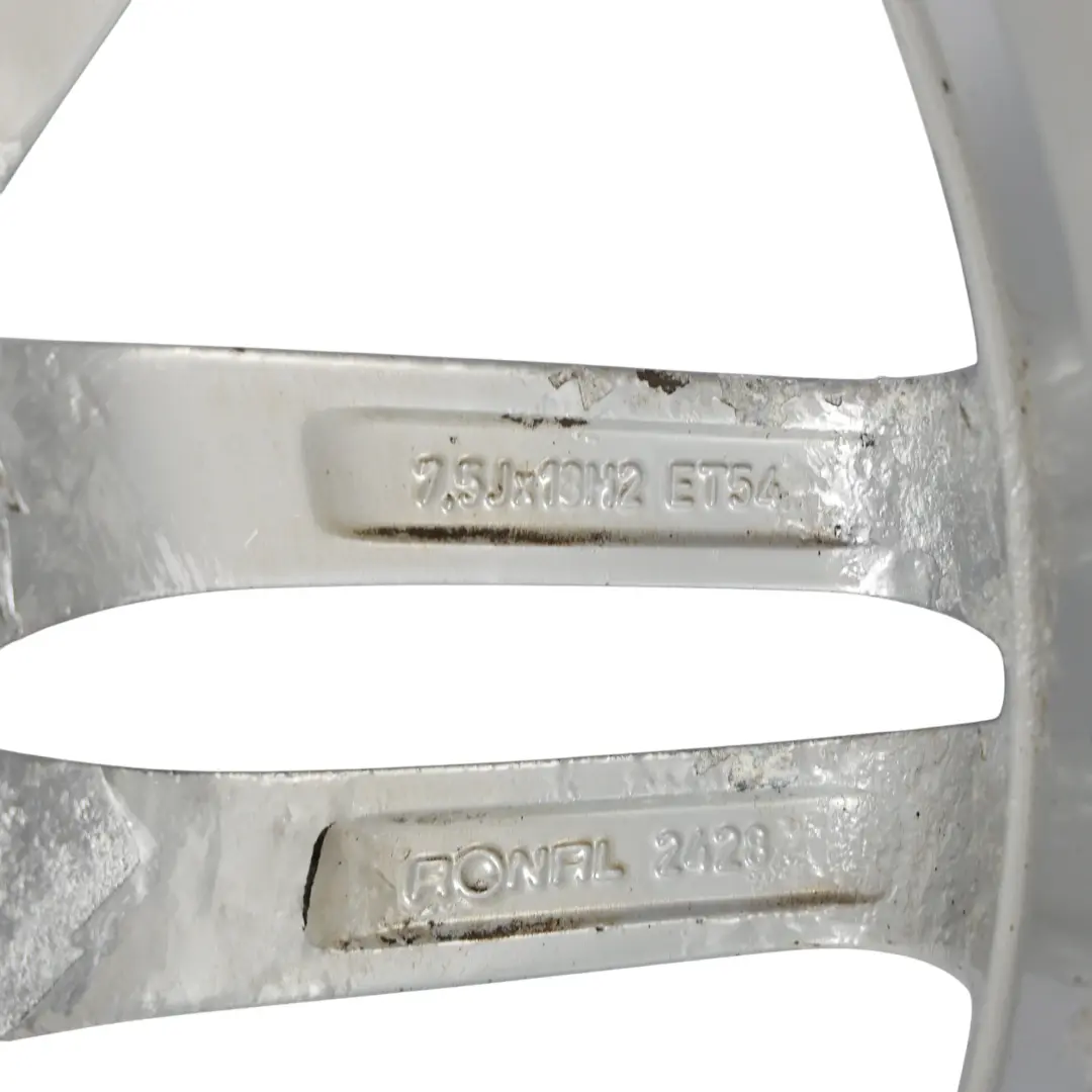 Audi A3 8P Wheel Rim Alloy Silver 18" 7,5J ET:54 - SKU 8P0601025BA-6 - Part number 8P0601025BA