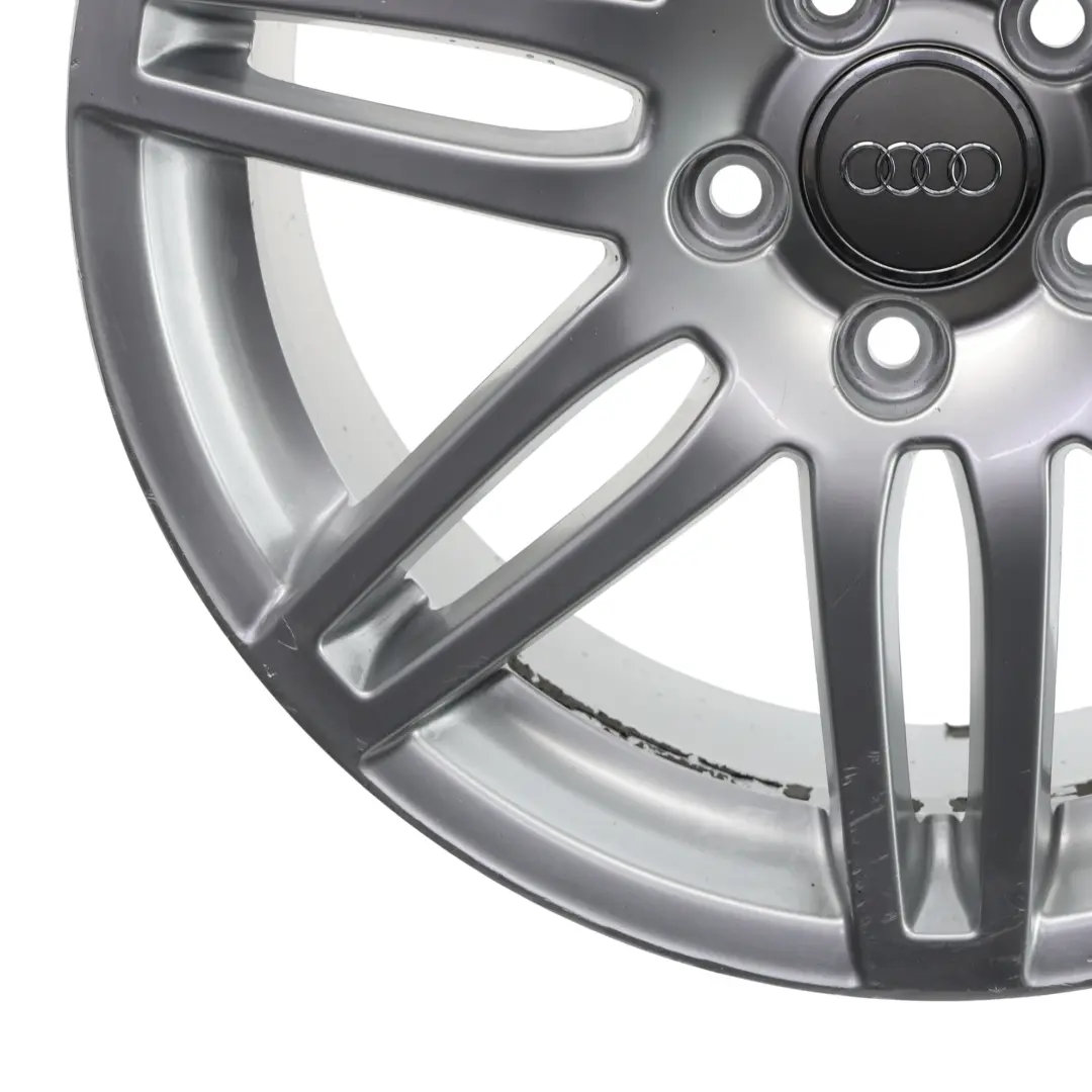 Rim Alloy Silver 18" 7,5J ET:54 to Audi A3 8P Wheel with Part number 8P0601025BA Audi A3 8P Wheel Rim Alloy Silver 18" 7,5J ET:54 - SKU 8P0601025BA-6 - Part number 8P0601025BA