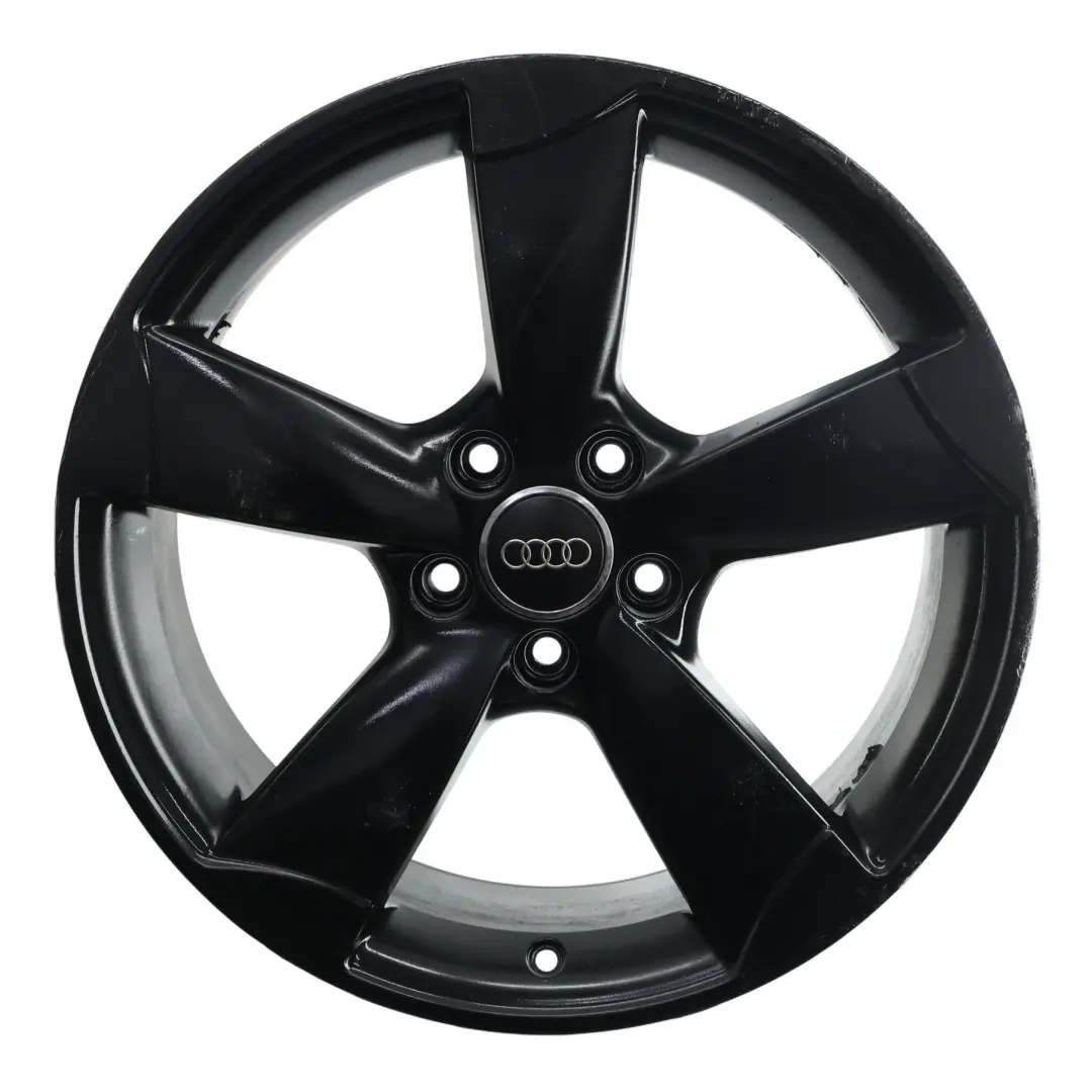 Rim Alloy Black 18" 7,5J ET:54 Rotor to Audi A3 8P Wheel with Part number 8P0601025BS Audi A3 8P Wheel Rim Alloy Black 18" 7,5J ET:54 Rotor - SKU 8P0601025BS-5 - Part number 8P0601025BS
