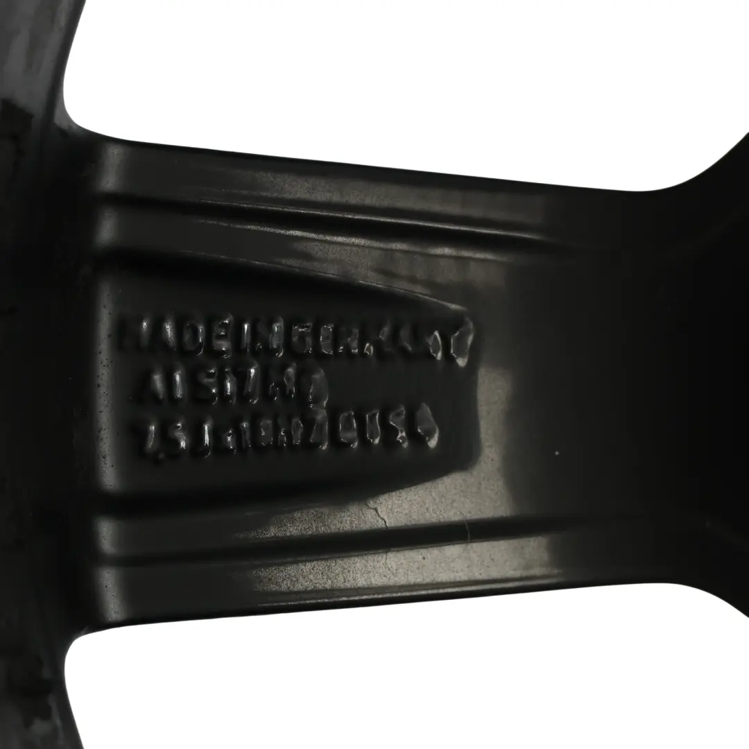 Audi A3 8P Felga Aluminiowa Czarna 18" 7,5J ET:54 Rotor - SKU 8P0601025BS-5 - Numer Części 8P0601025BS