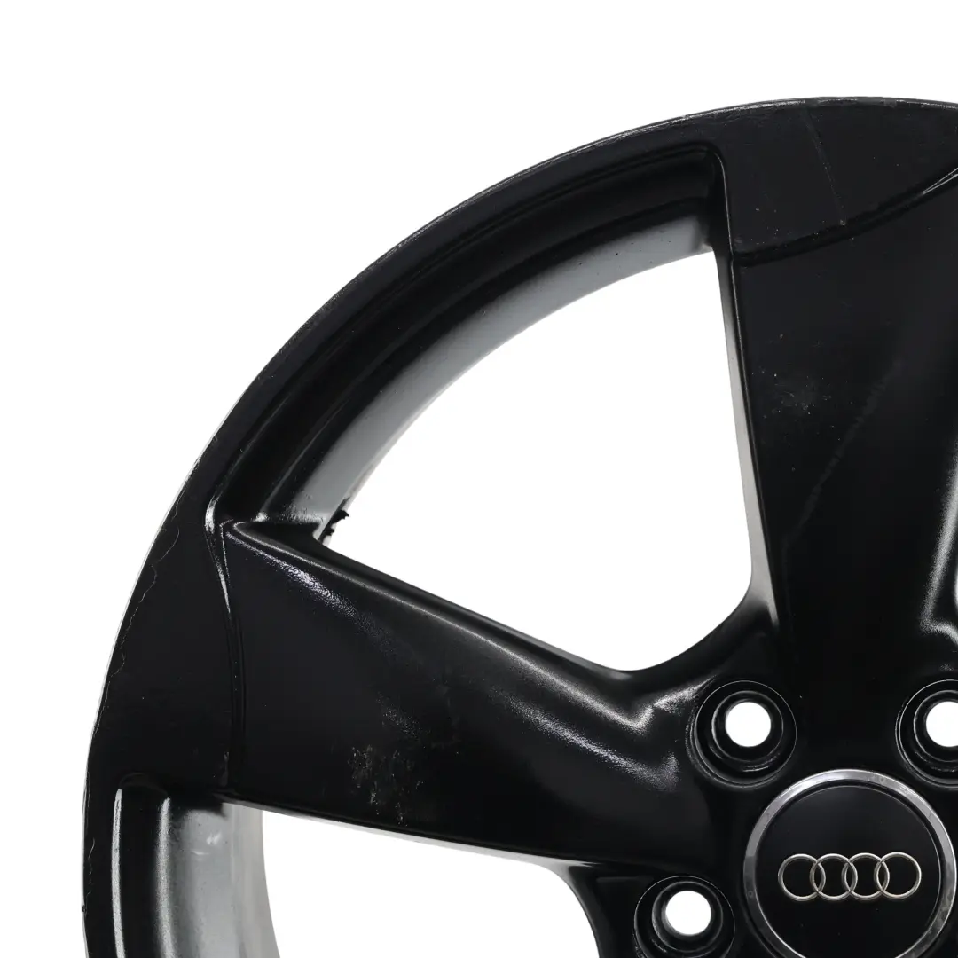Audi A3 8P Wheel Rim Alloy Black 18" 7,5J ET:54 Rotor - SKU 8P0601025BS-5 - Part number 8P0601025BS