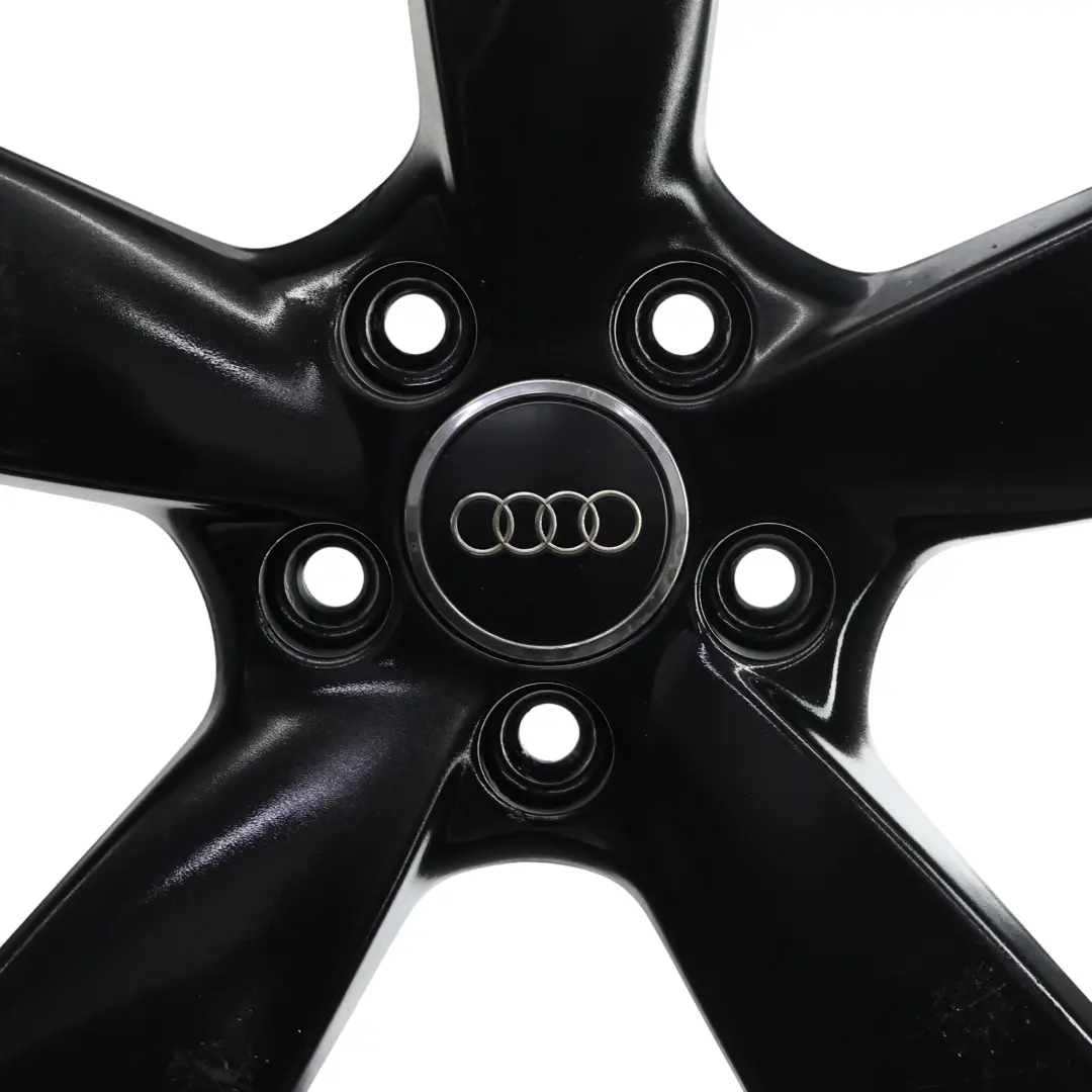 Audi A3 8P Felga Aluminiowa Czarna 18" 7,5J ET:54 Rotor - SKU 8P0601025BS-5 - Numer Części 8P0601025BS