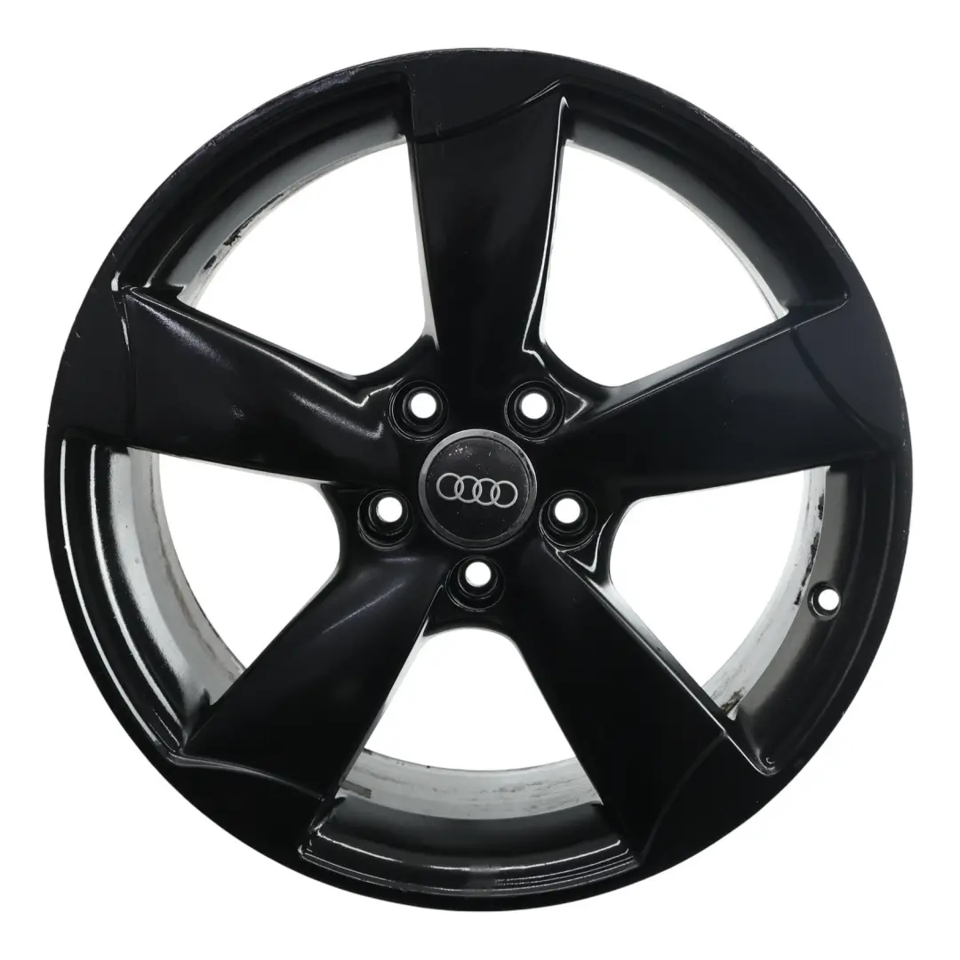 Llanta De Aleación Negra 18" 7,5J ET:54 Rotor para Audi A3 8P con número de pieza 8P0601025BS Audi A3 8P Llanta De Aleación Negra 18" 7,5J ET:54 Rotor - SKU 8P0601025BS-6 - Número de pieza 8P0601025BS