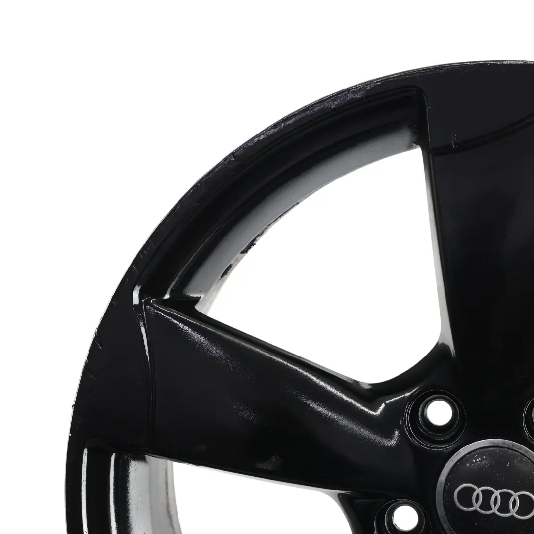 Audi A3 8P Cerchio In Lega Nero 18" 7,5J ET:54 Rotor - SKU 8P0601025BS-6 - Numero di parte 8P0601025BS