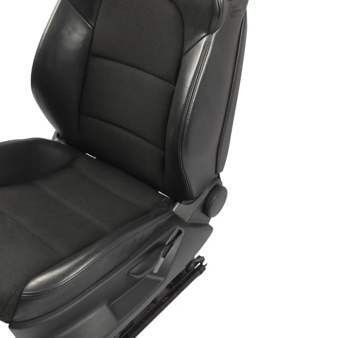Audi A3 8P S-Line Vordersitz Leder Stoff Seele Schwarz Links - SKU 8P0881805CT-1 - Teilenummer 8P0881805CT