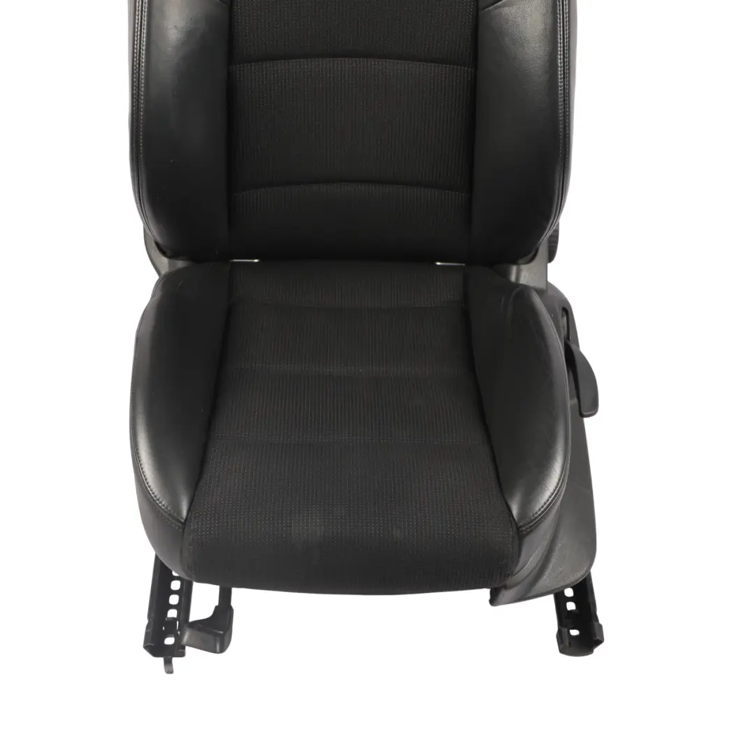 Audi A3 8P S-Line Front Seat Leather Cloth Soul Black Left N/S - SKU 8P0881805CT-1 - Part number 8P0881805CT