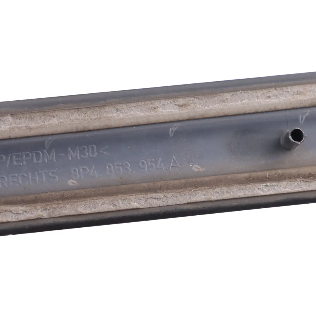 Sportback Door Strip Front Right O/S Phantom Black - Z9Y to Audi A3 8P with Part number 8P4853954A Audi A3 8P Sportback Door Strip Front Right O/S Phantom Black - Z9Y - SKU 8P4853954A-PHB - Part number 8P4853954A