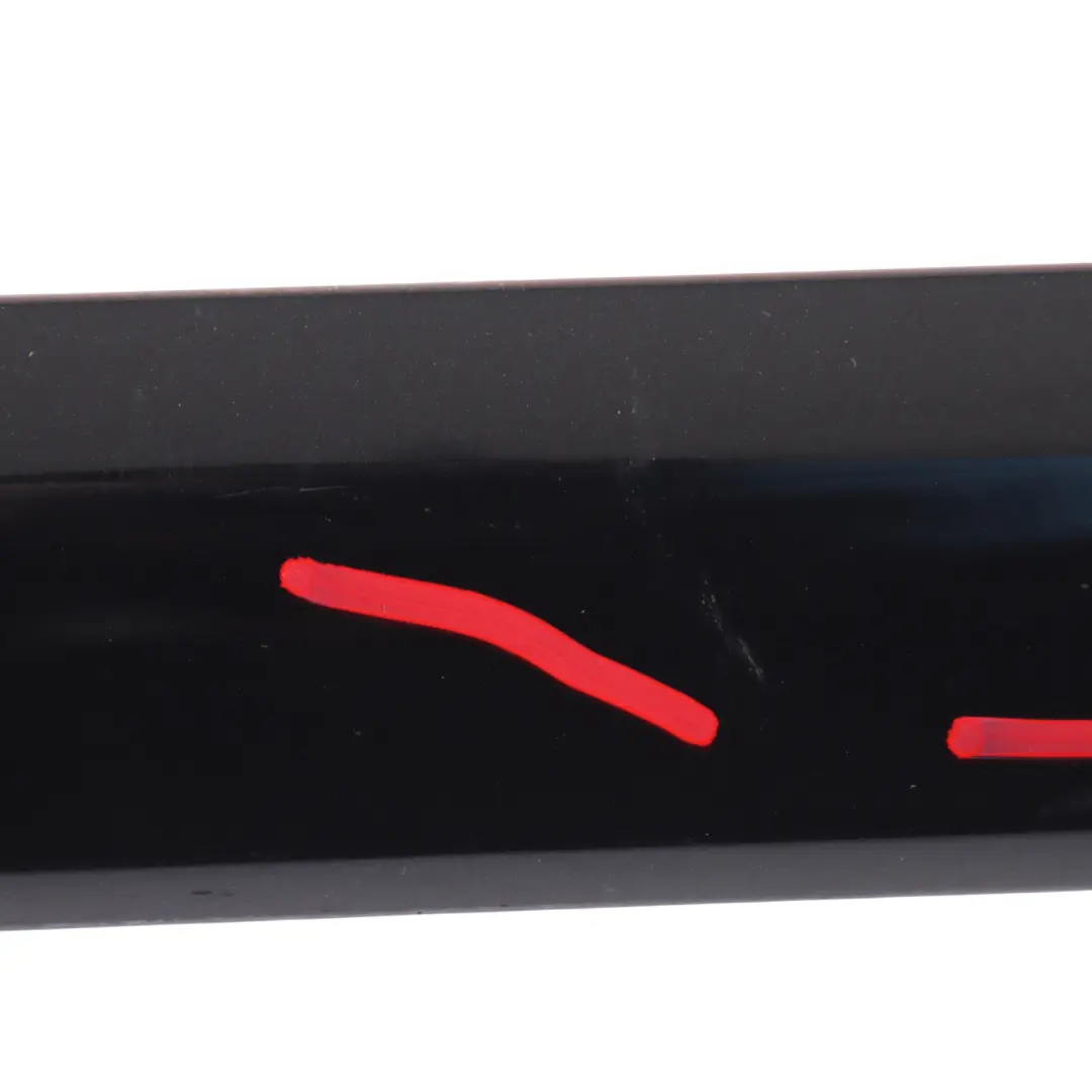 Sportback Moldura Puerta Delantera Derecha Negro Z9Y para Audi A3 8P con número de pieza 8P4853954A Audi A3 8P Sportback Moldura Puerta Delantera Derecha Negro Z9Y - SKU 8P4853954A-PHB - Número de pieza 8P4853954A