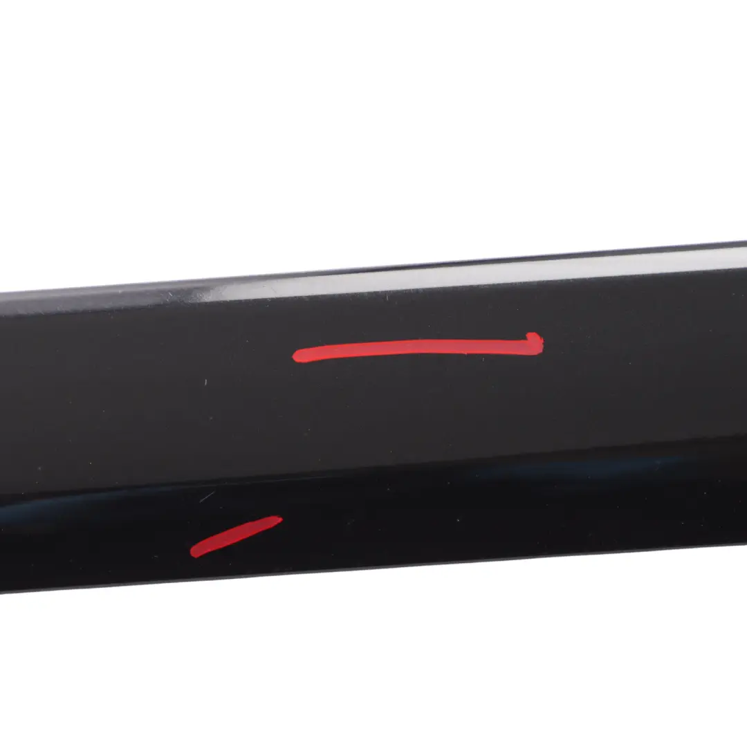 Sportback Door Strip Front Right O/S Phantom Black - Z9Y to Audi A3 8P with Part number 8P4853954A Audi A3 8P Sportback Door Strip Front Right O/S Phantom Black - Z9Y - SKU 8P4853954A-PHB - Part number 8P4853954A