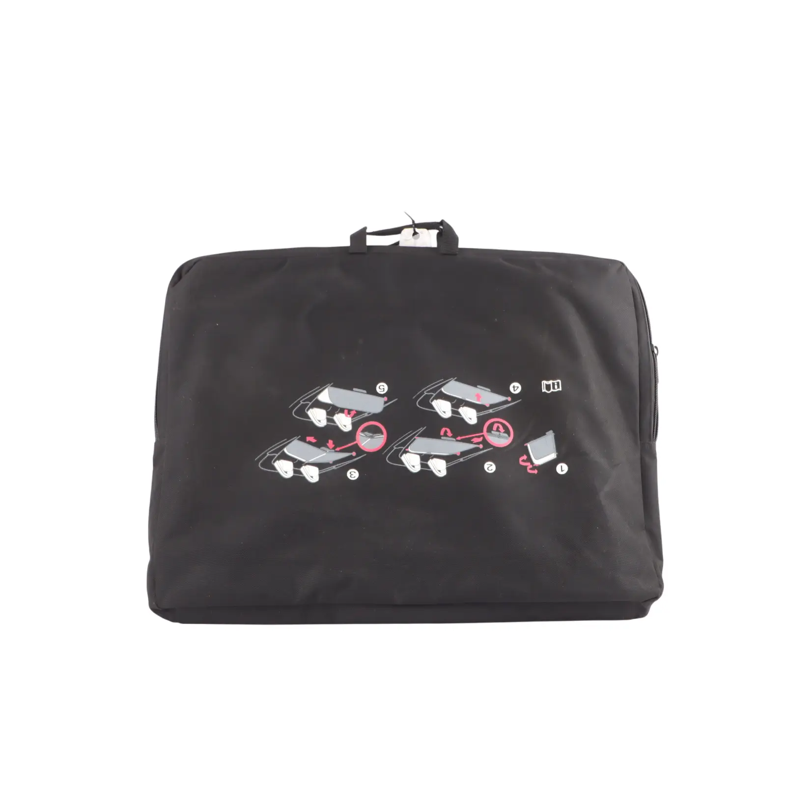 Audi A3 8P Convertible Wind Deflector Protection Assembly With Bag 8P7862951B