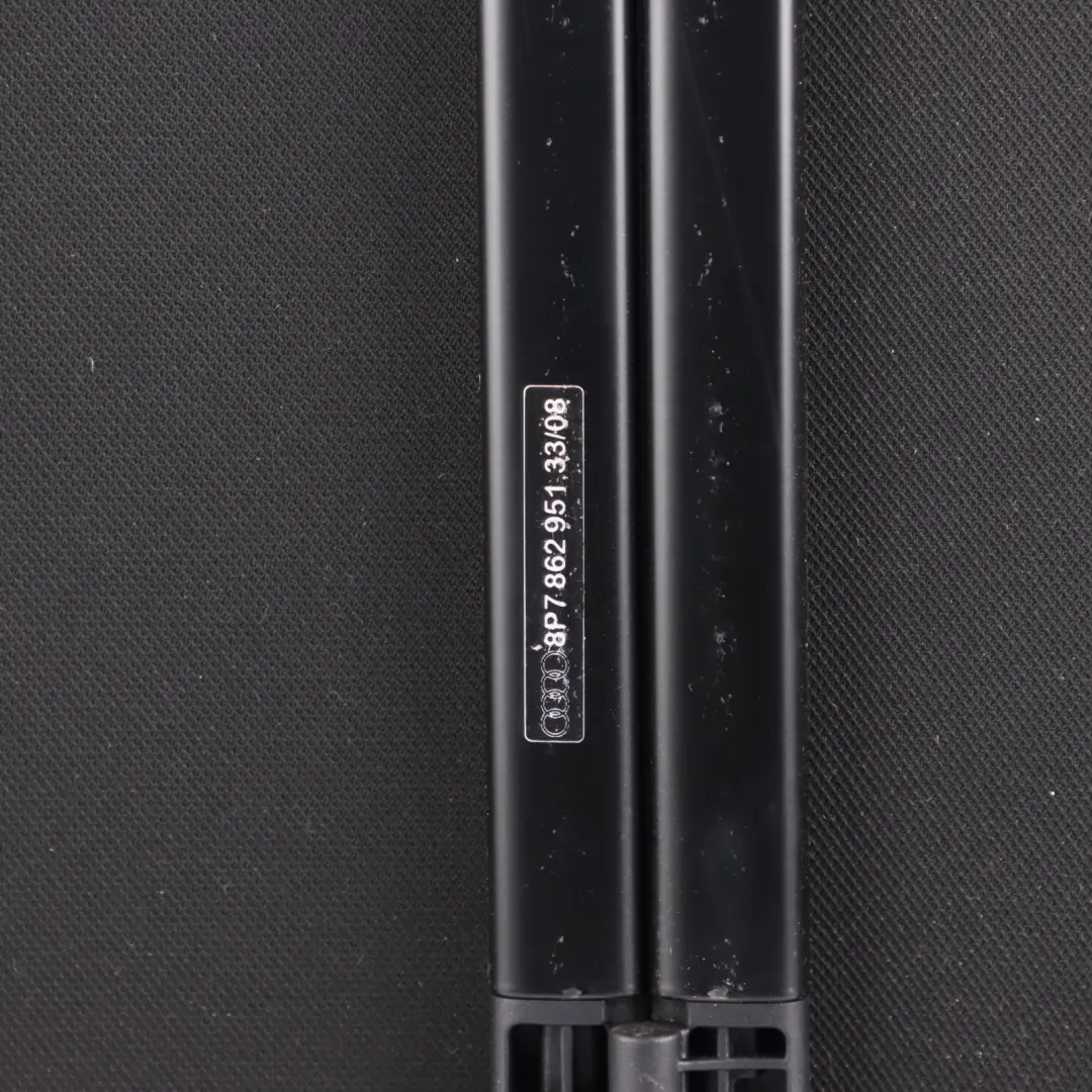 Deflector Protection Assembly With Bag to Audi A3 8P Convertible Wind with Part number 8P7862951B Audi A3 8P Convertible Wind Deflector Protection Assembly With Bag - SKU 8P7862951B-1 - Part number 8P7862951B