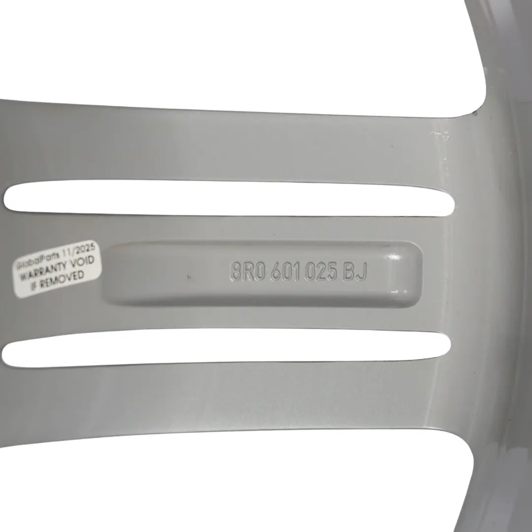 Audi Q5 8R Silber Leichtmetallrad Alufelge 20" 8,5J ET:33 - SKU 8R0601025BJ-1 - Teilenummer 8R0601025BJ