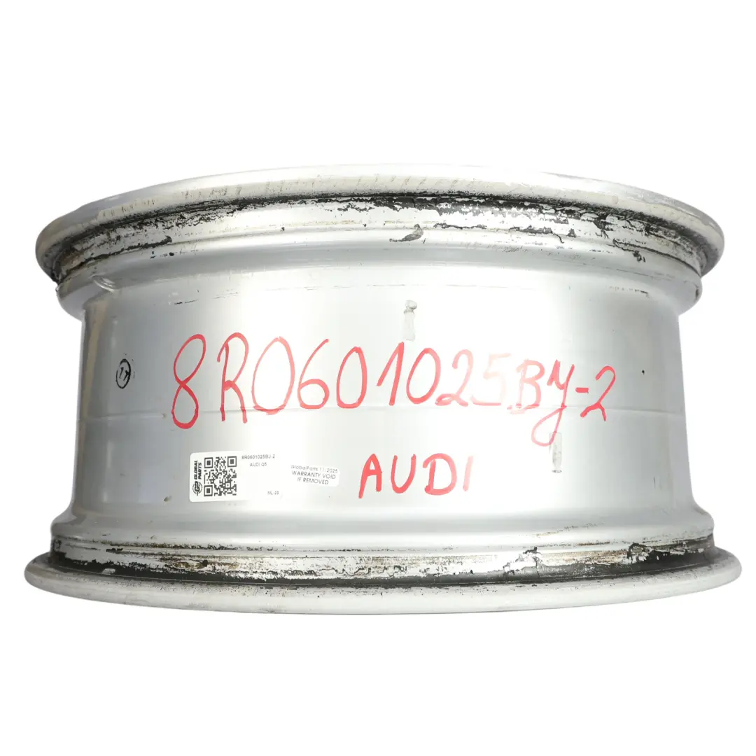 Audi Q5 8R Felga Aluminiowa Srebrna 20" 8,5J ET:33 - SKU 8R0601025BJ-2 - Numer Części 8R0601025BJ